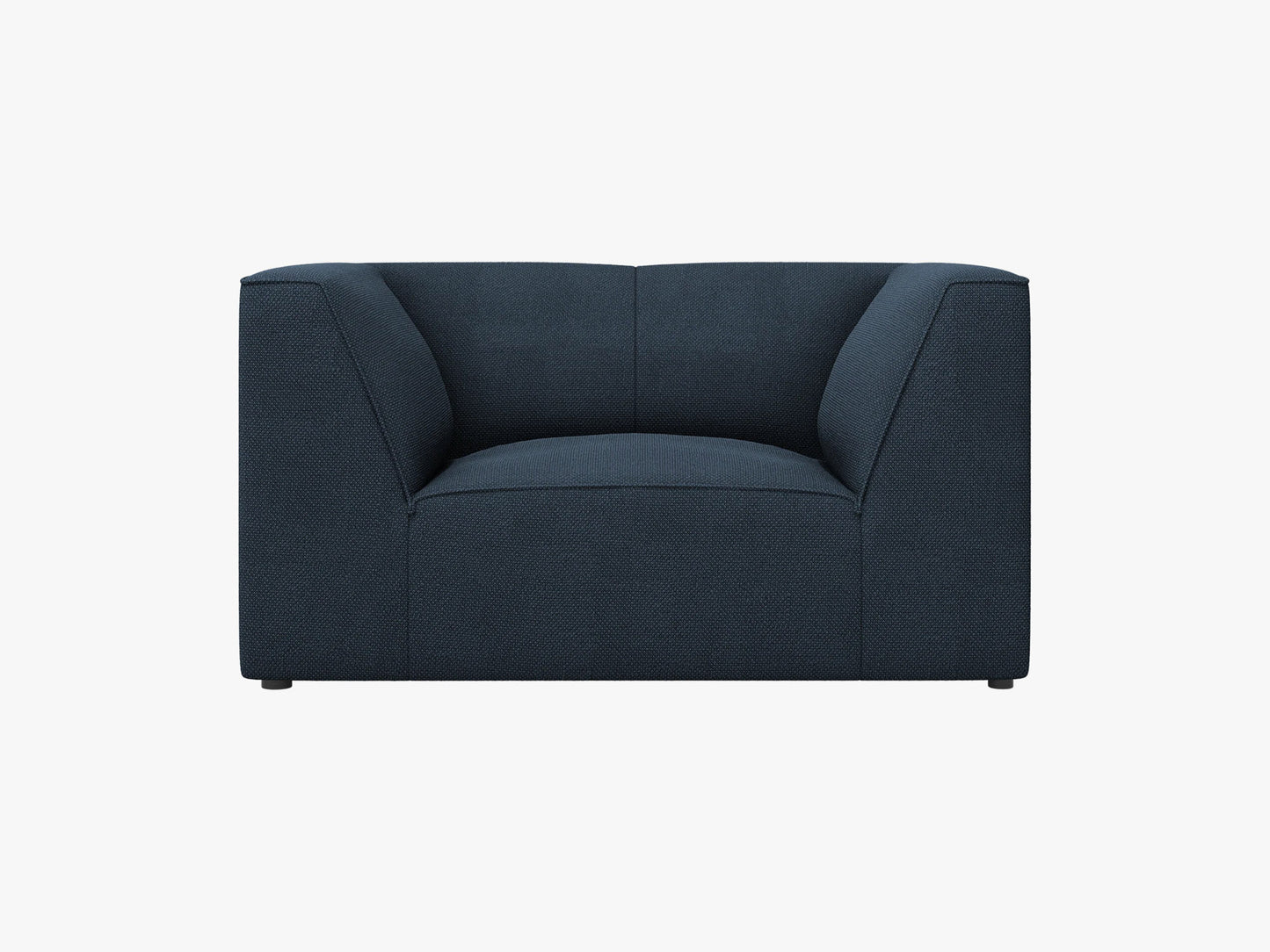 Ruby Structured Fabric (Ota18) / Navy Blue 0