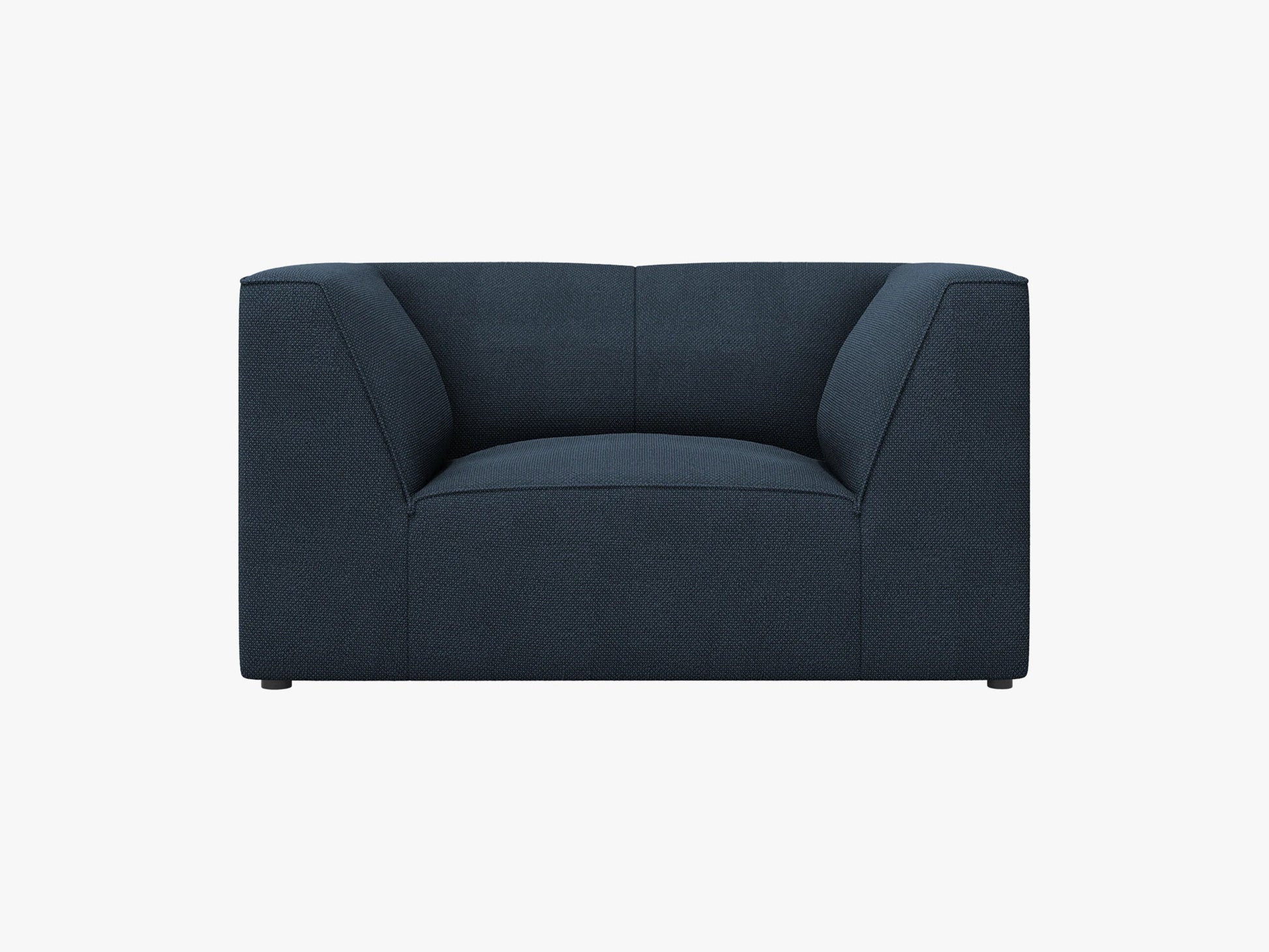 Ruby Structured Fabric (Ota18) / Navy Blue 0