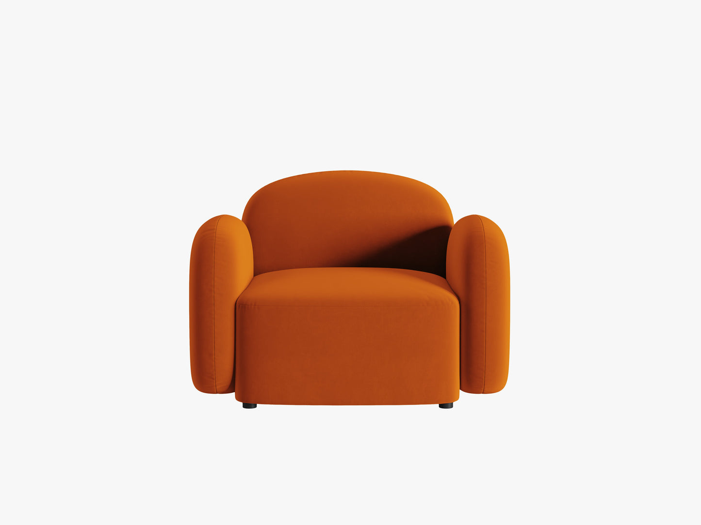 Blair Velvet (Casterr) / Terracotta 0