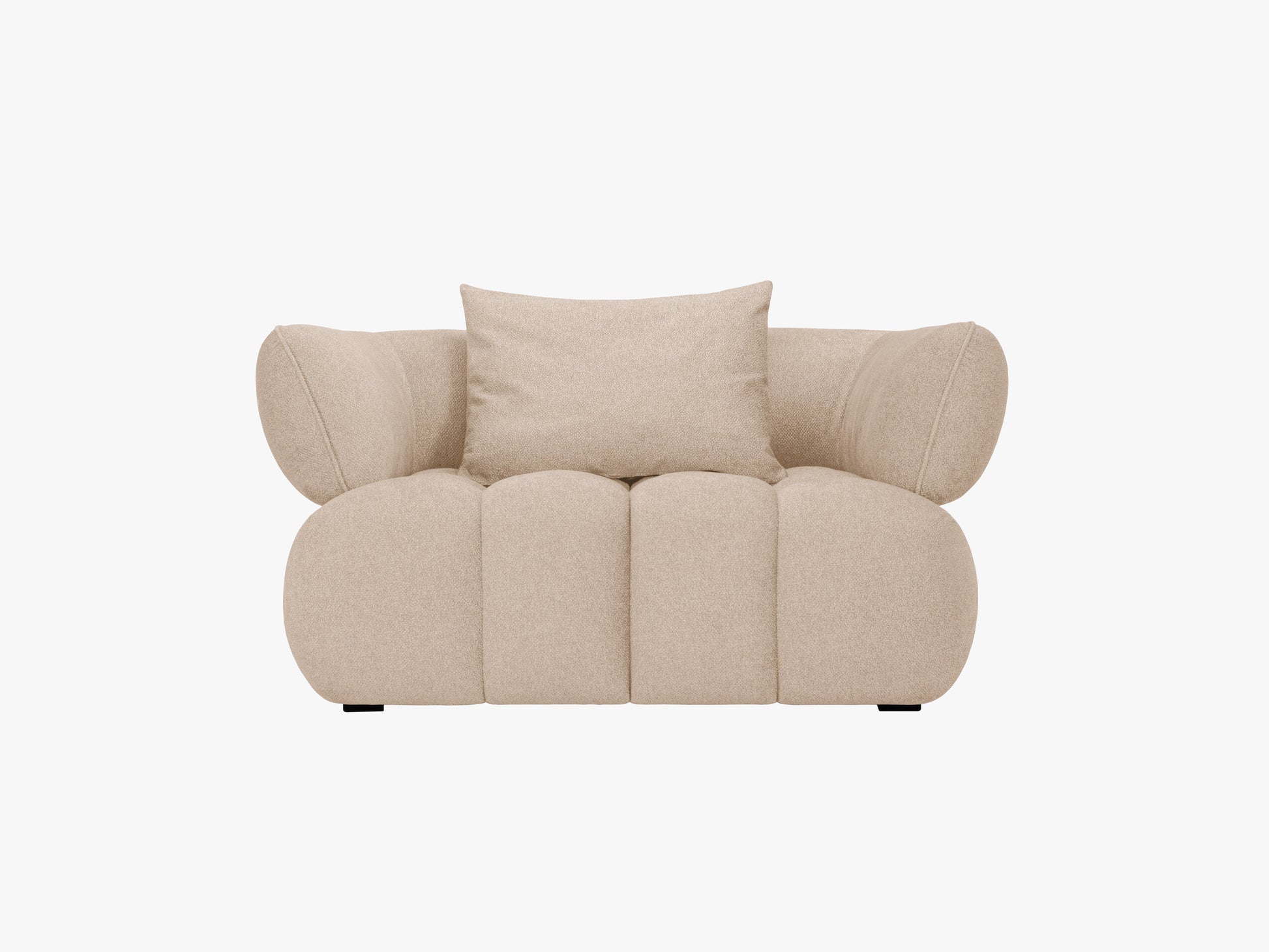 Reese Structured velvet (Bub3) / Dark beige 0