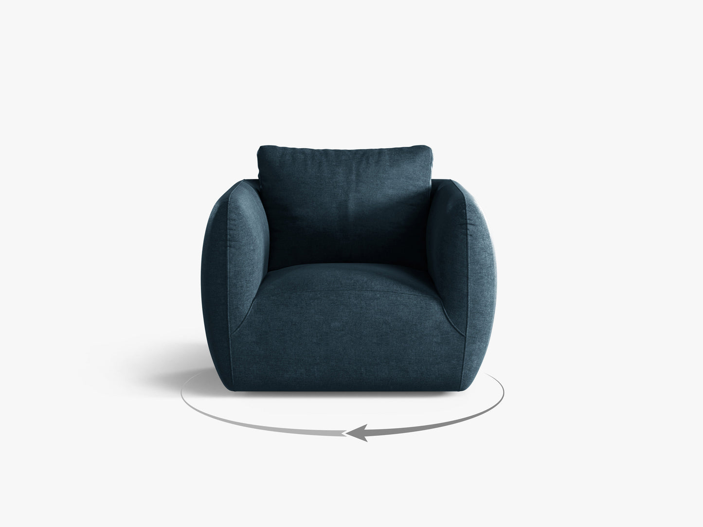 Iga Structured fabric (Win77) / Navy blue 0