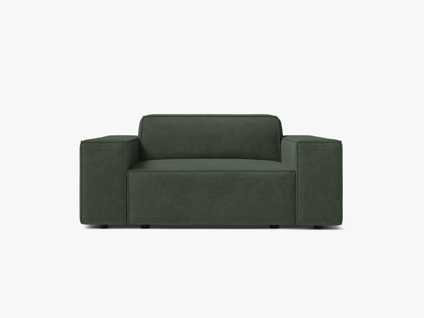 Jodie Structured fabric (Lib12) / Moss green 0