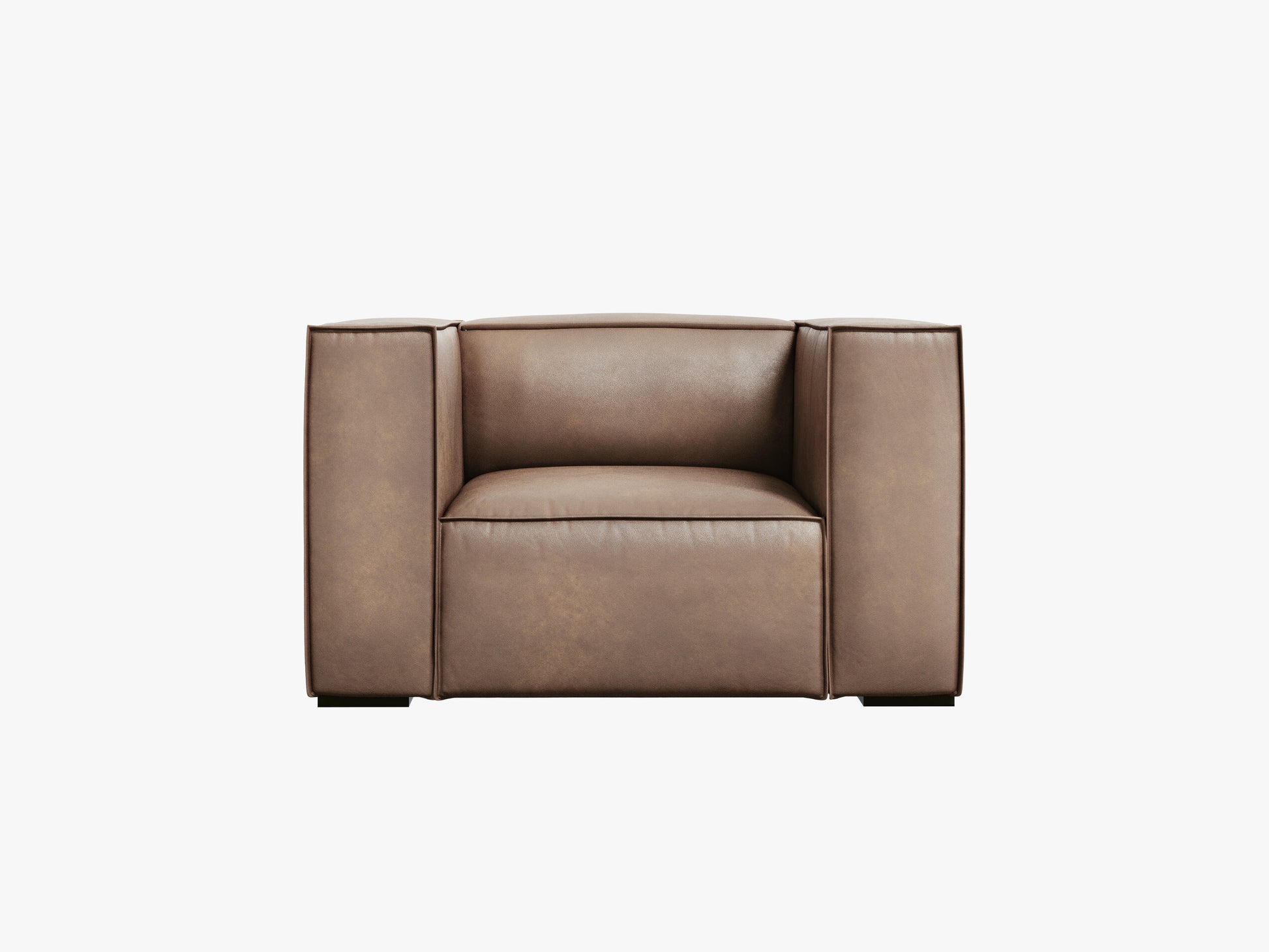 Agawa Genuine leather (Gratau) / Dark beige 0