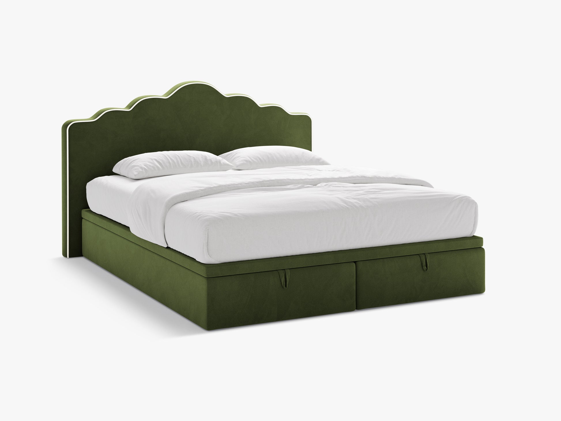 Dream Velvet (Ma2256) / Velvet (Ma2295) / Ivory / Army green 0