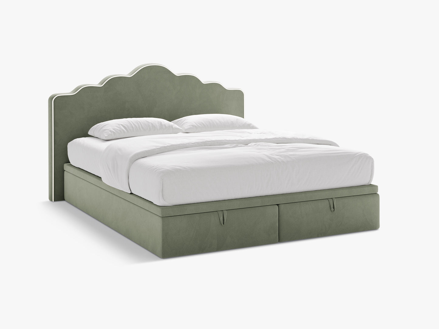 Dream Velvet (Ma2256) / Velvet (Ma2243) / Ivory / Green 0