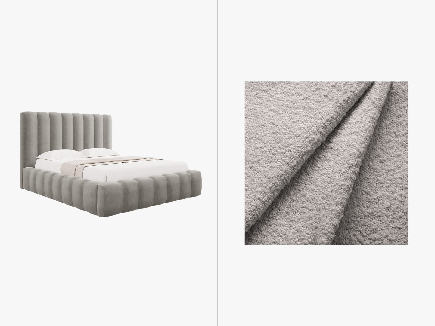 Kelp Boucle (Bal2085) / Light grey 0