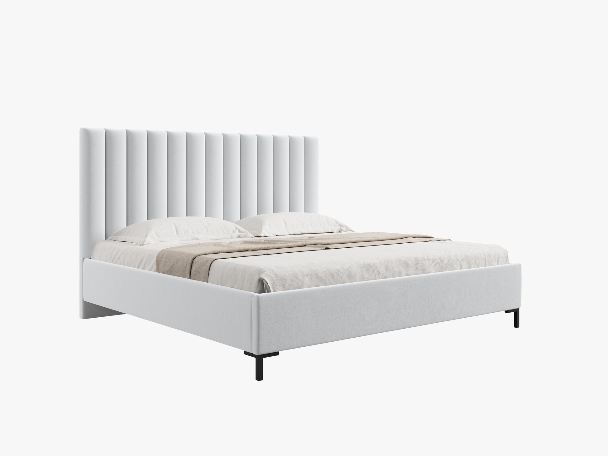 Allison Structured fabric (Sol80) / Cold light grey 0