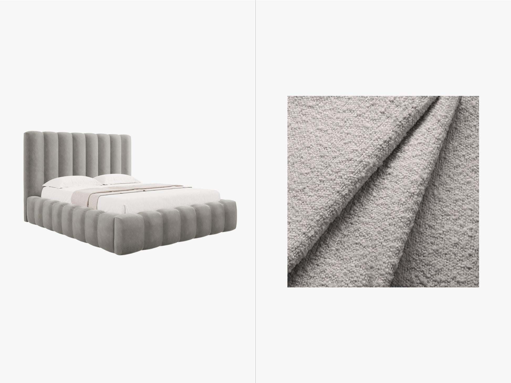 Kelp Boucle (Bal2085) / Light grey 0