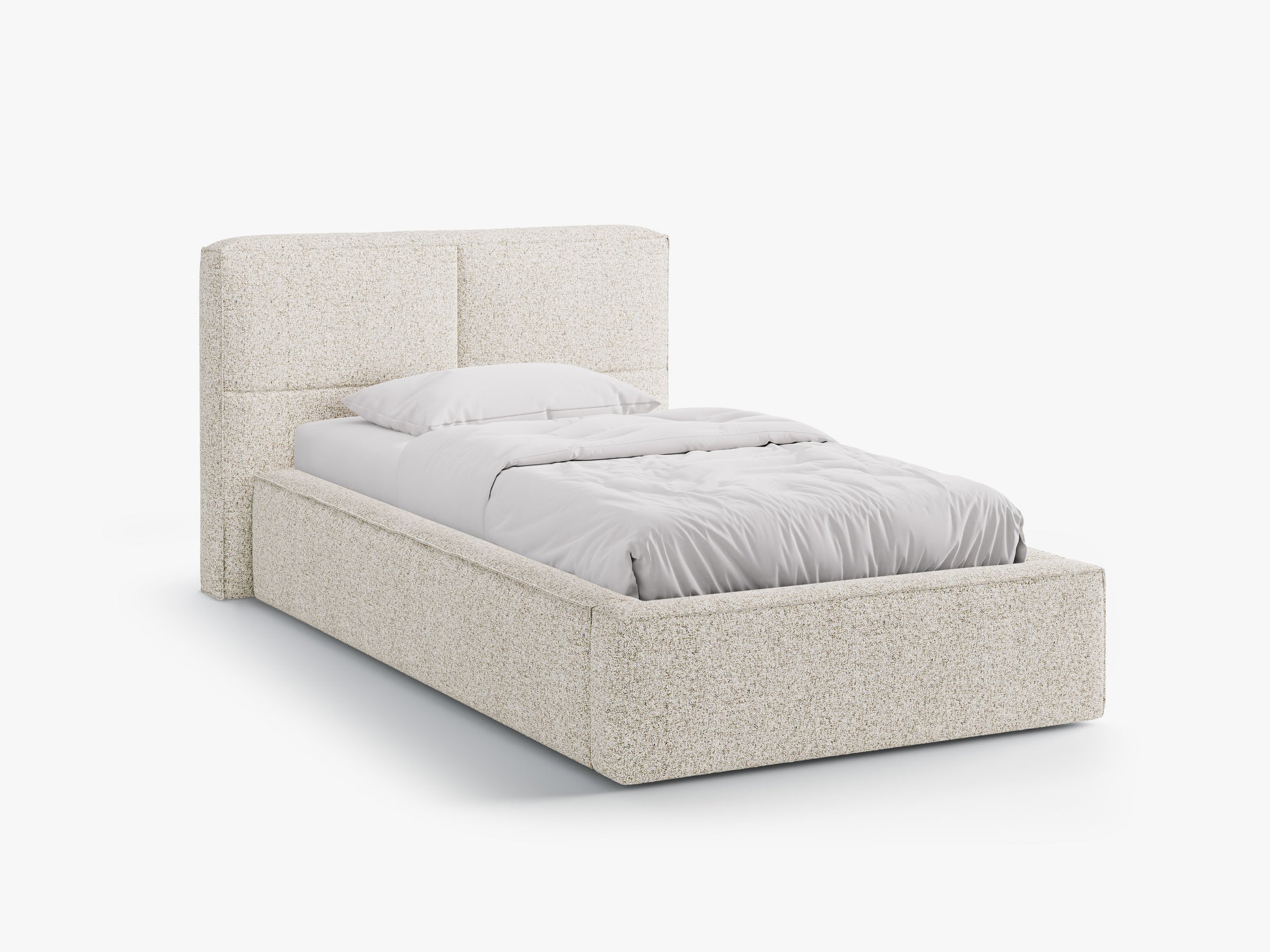 Darren Structured fabric (Pue06) / Beige melange 0