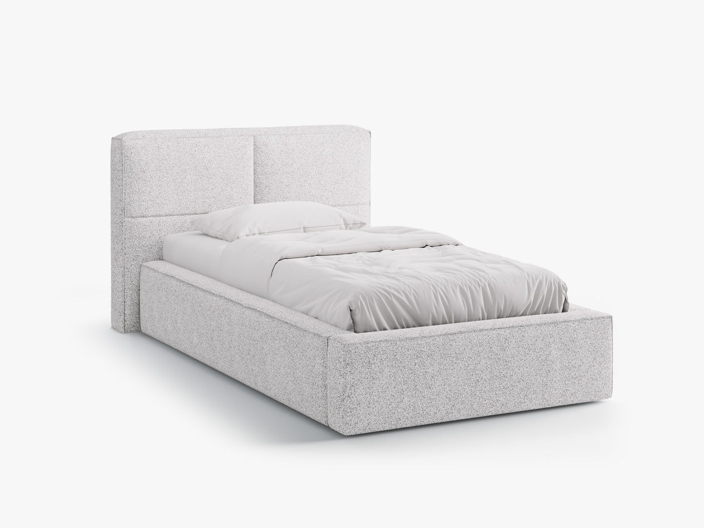 Darren Structured fabric (Pue80) / Light grey melange 0