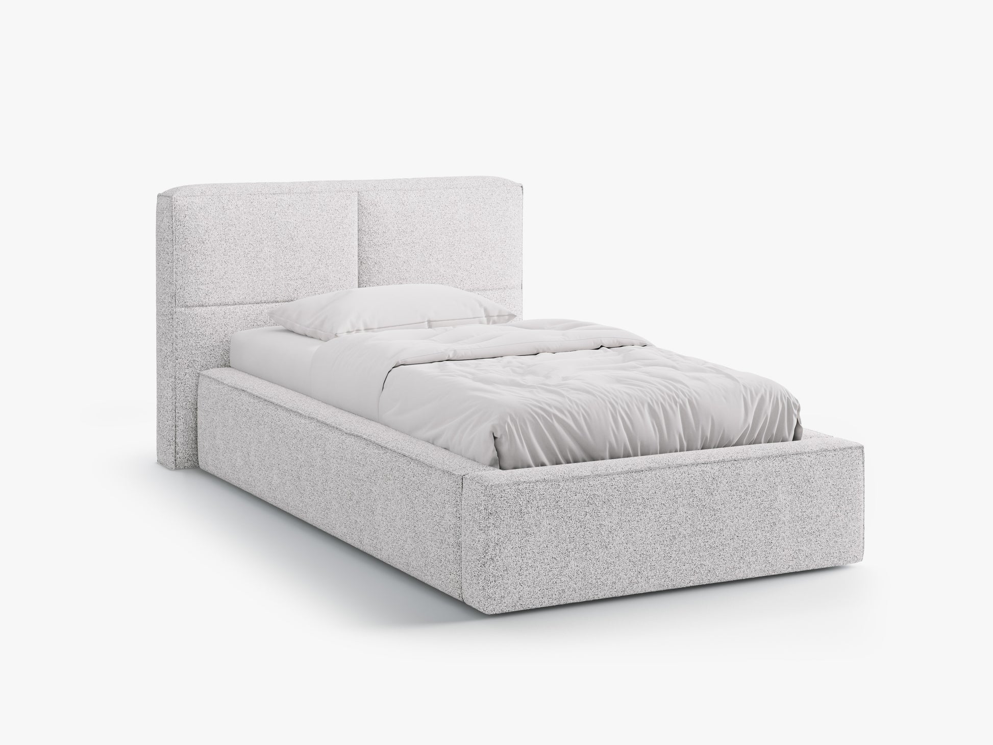 Darren Structured fabric (Pue80) / Light grey melange 0