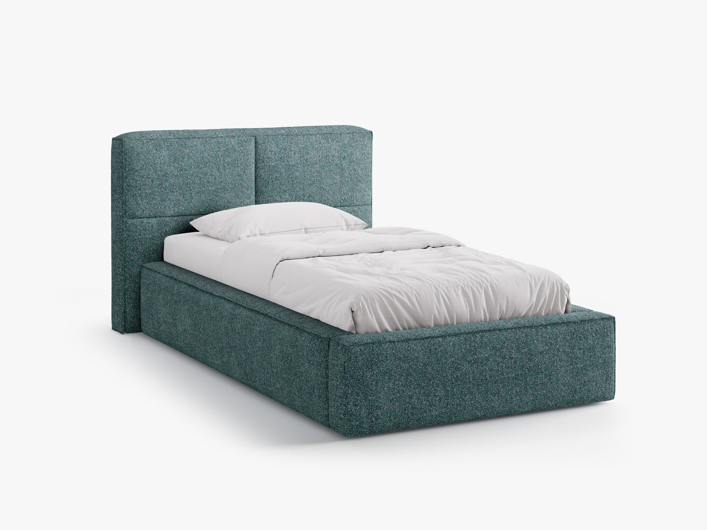 Darren Structured fabric (Pue39) / Green blue melange 0