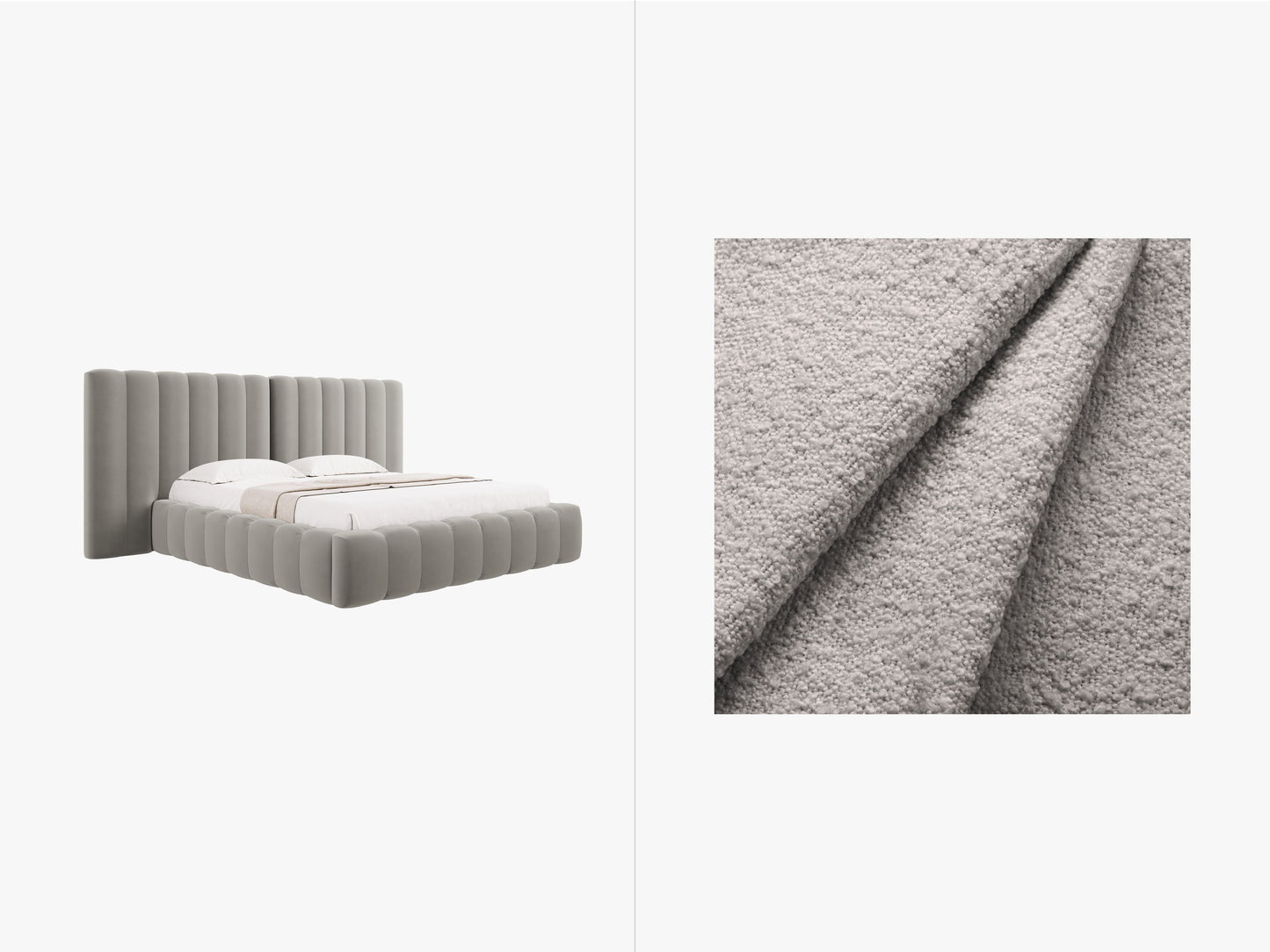 Kelp Boucle (Bal2085) / Light grey 0