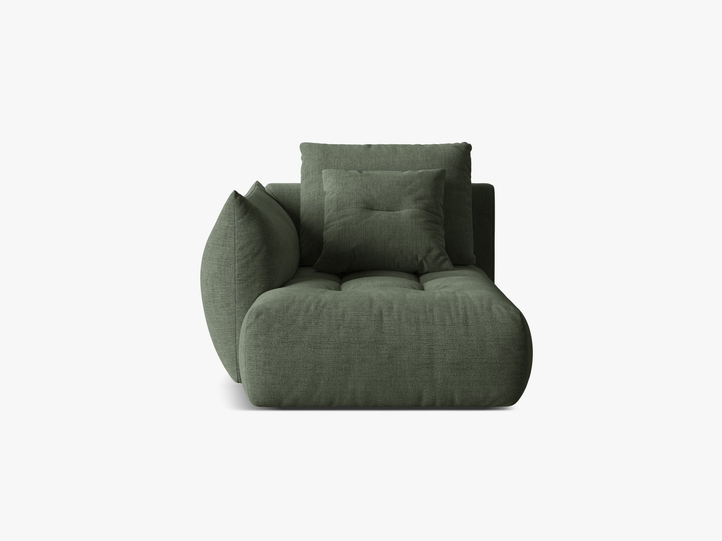 Bloom Structured fabric (Win75) / Moss green 0