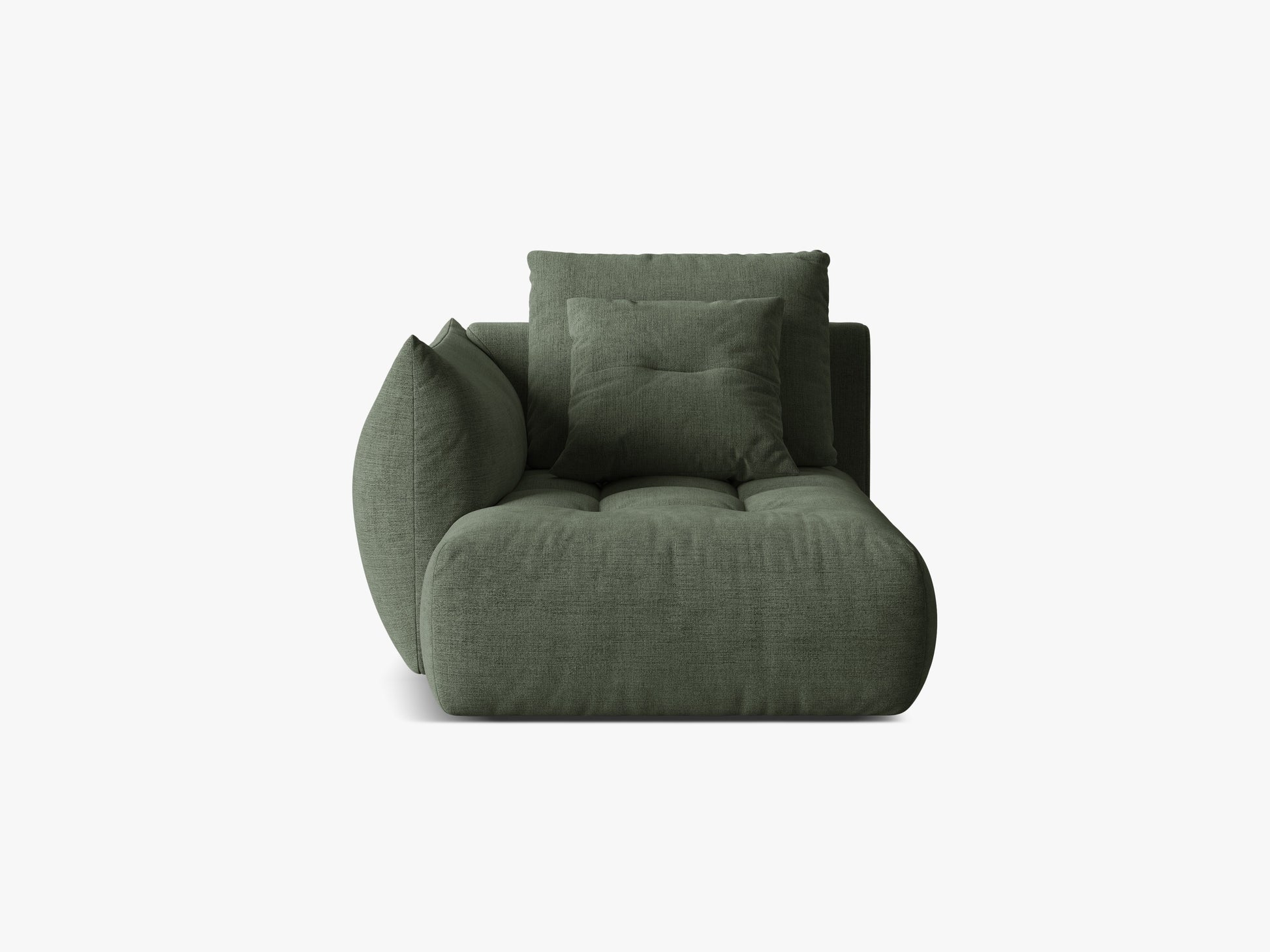 Bloom Structured fabric (Win75) / Moss green 0