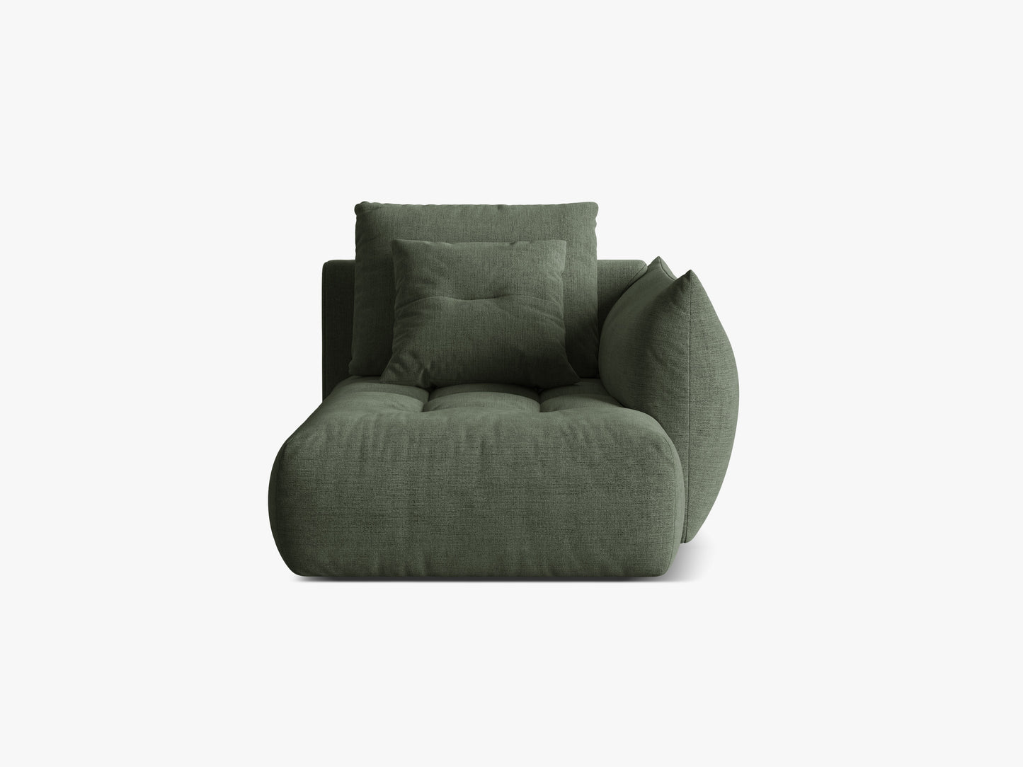 Bloom Structured fabric (Win75) / Moss green 0