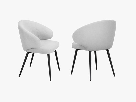 Bromi Structured fabric (Ara90) / Grey 0