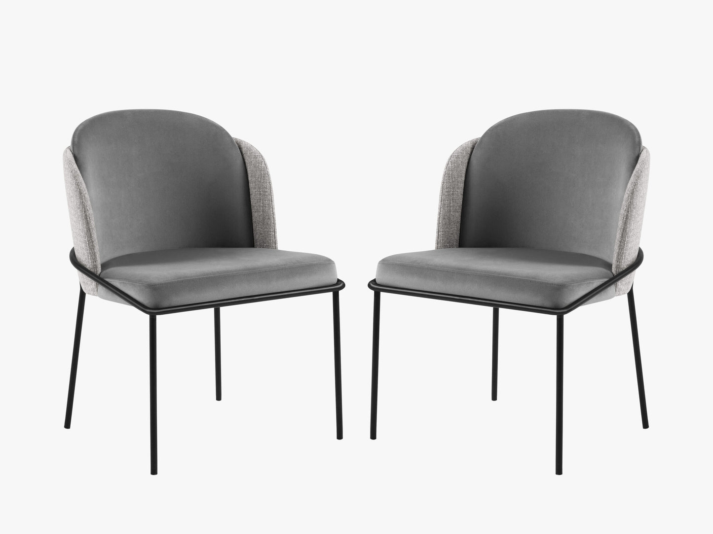 Limmen Structured fabric (Matu5) / Velvet (Sal17) / Light grey melange / Grey 0