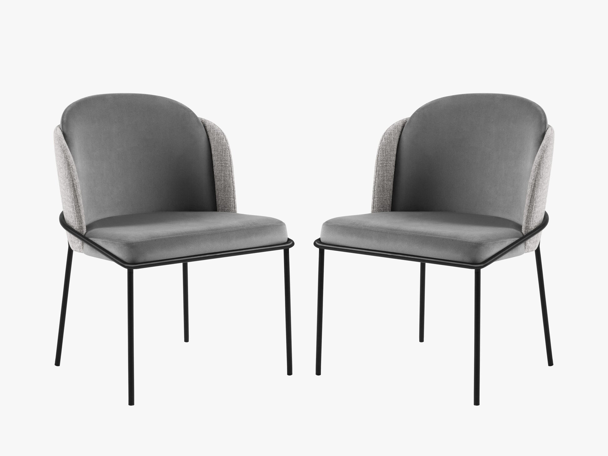 Limmen Structured fabric (Matu5) / Velvet (Sal17) / Light grey melange / Grey 0