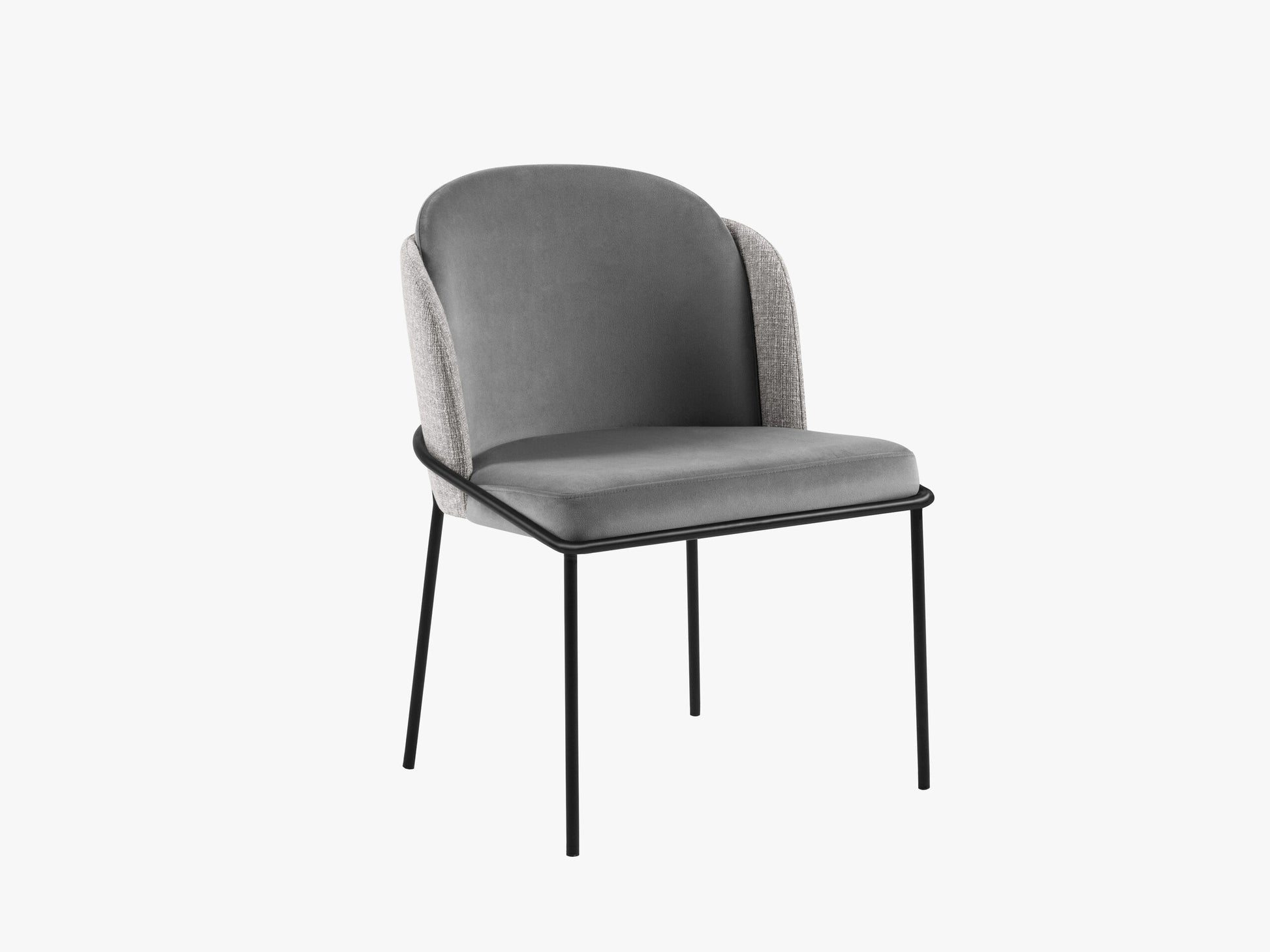 Limmen Structured fabric (Matu5) / Velvet (Sal17) / Light grey melange / Grey 0