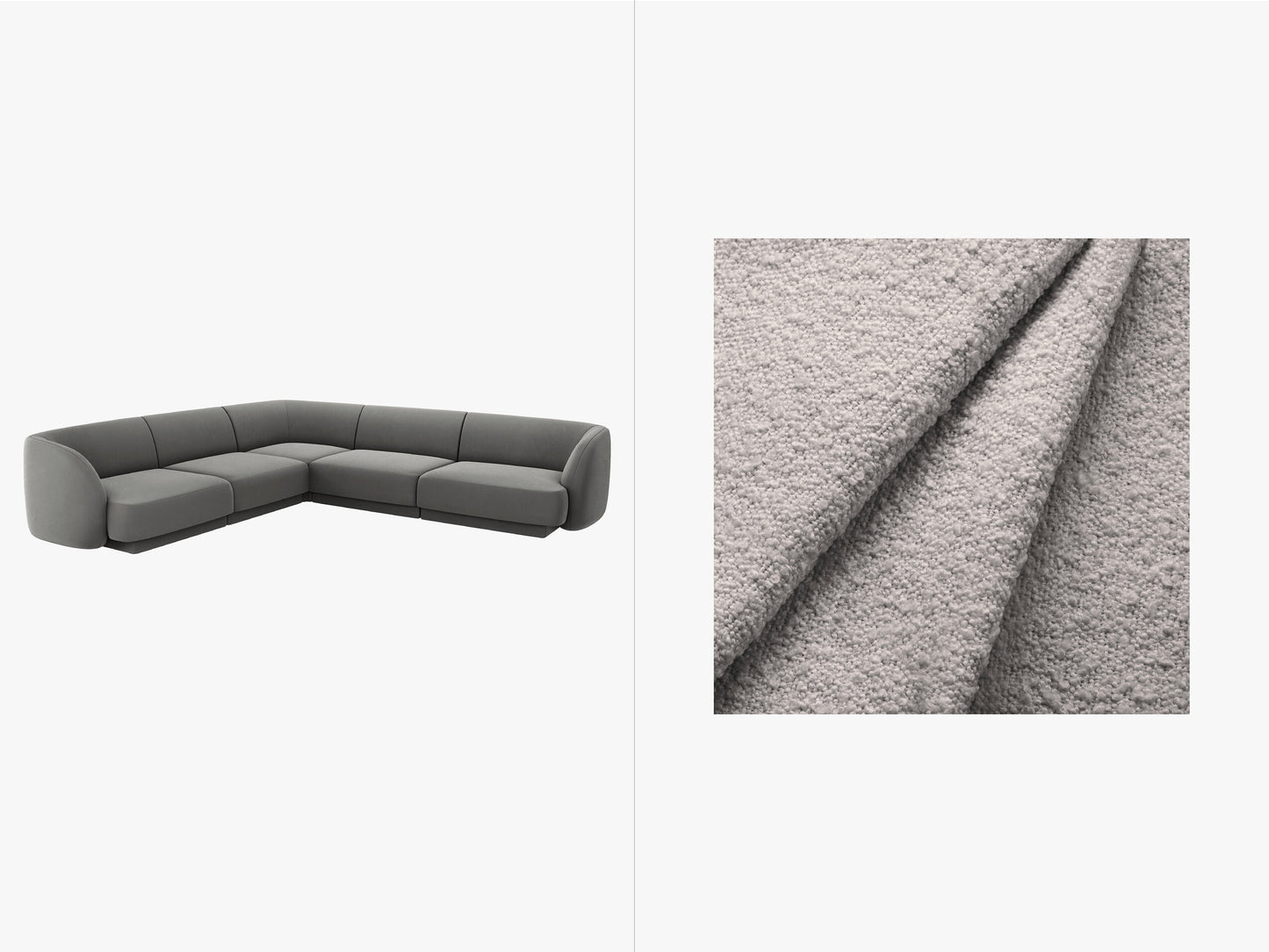 Miley Boucle (Bal2085) / Light grey 0
