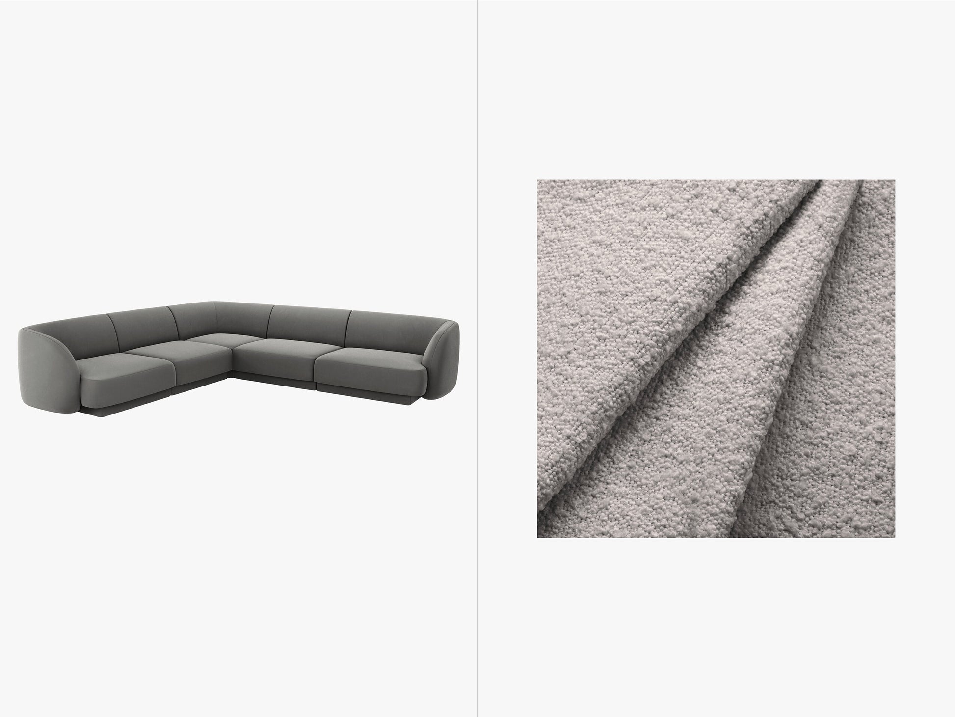 Miley Boucle (Bal2085) / Light grey 0