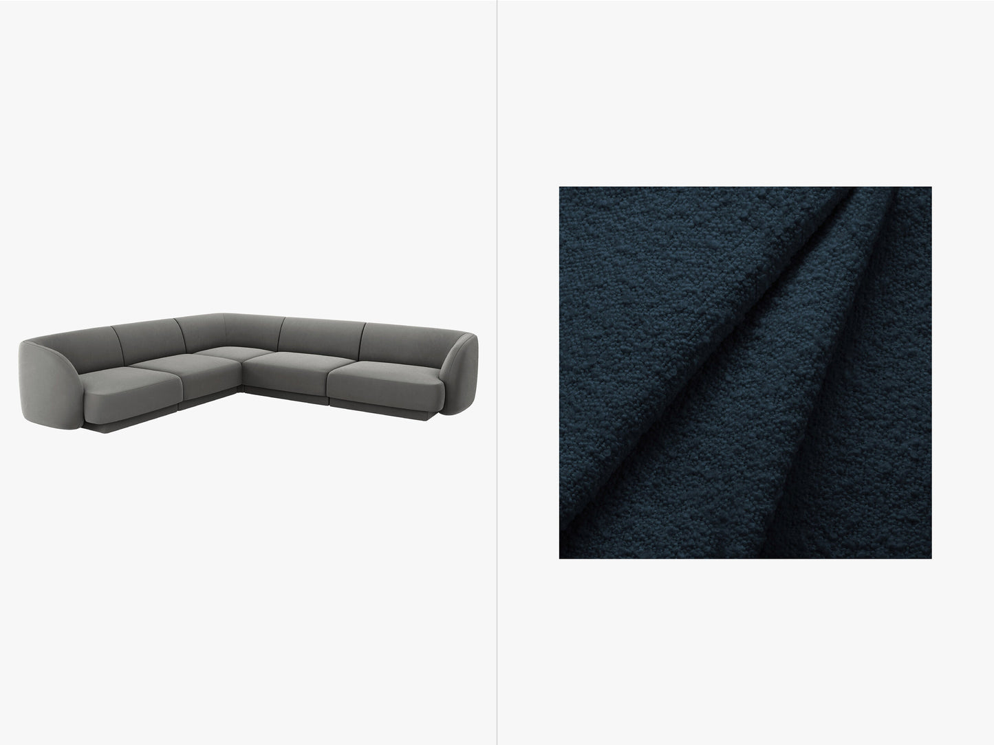 Miley Boucle (Bal2088) / Dark blue 0