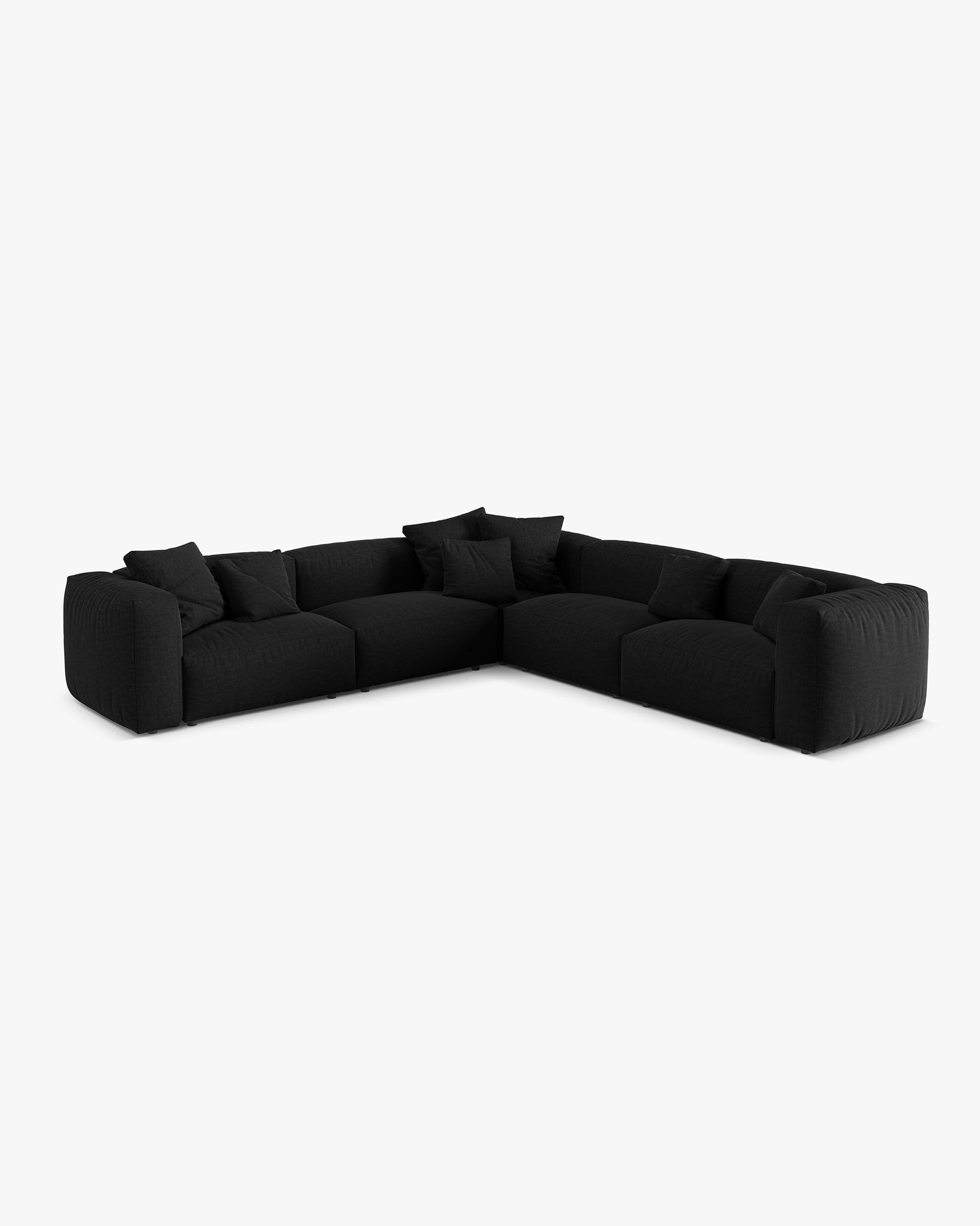 Martina Structured fabric (Boblack) / Black 0