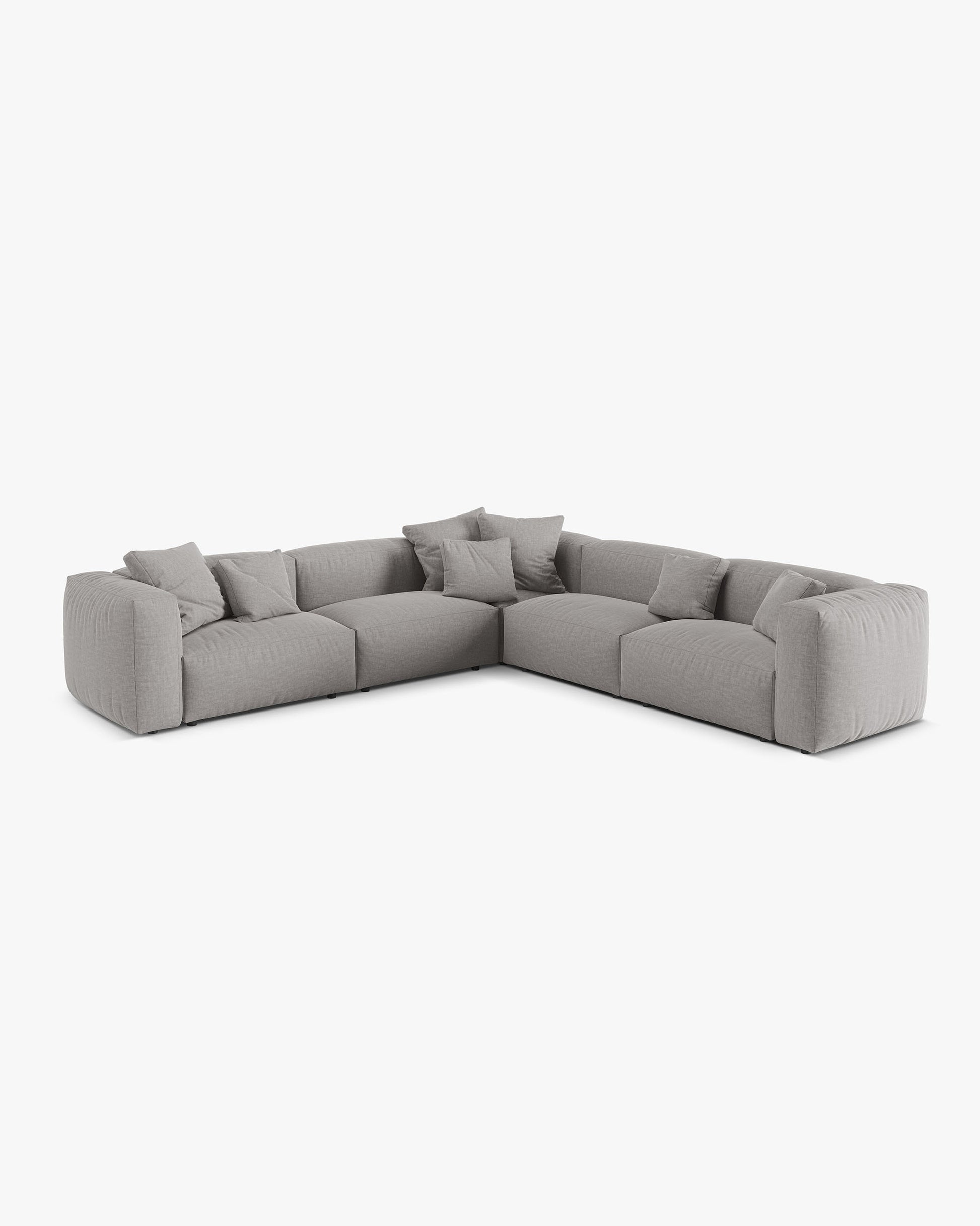 Martina Structured fabric (Boligre) / Light grey 0