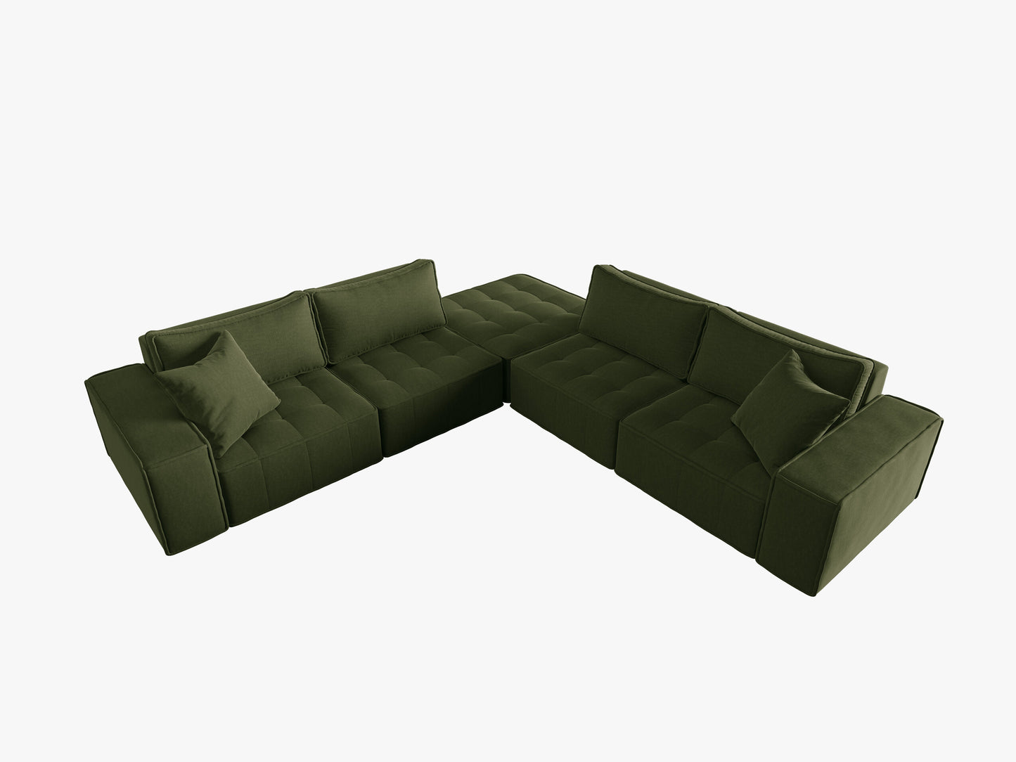 Mike Structured fabric (Bofores) / Green 0