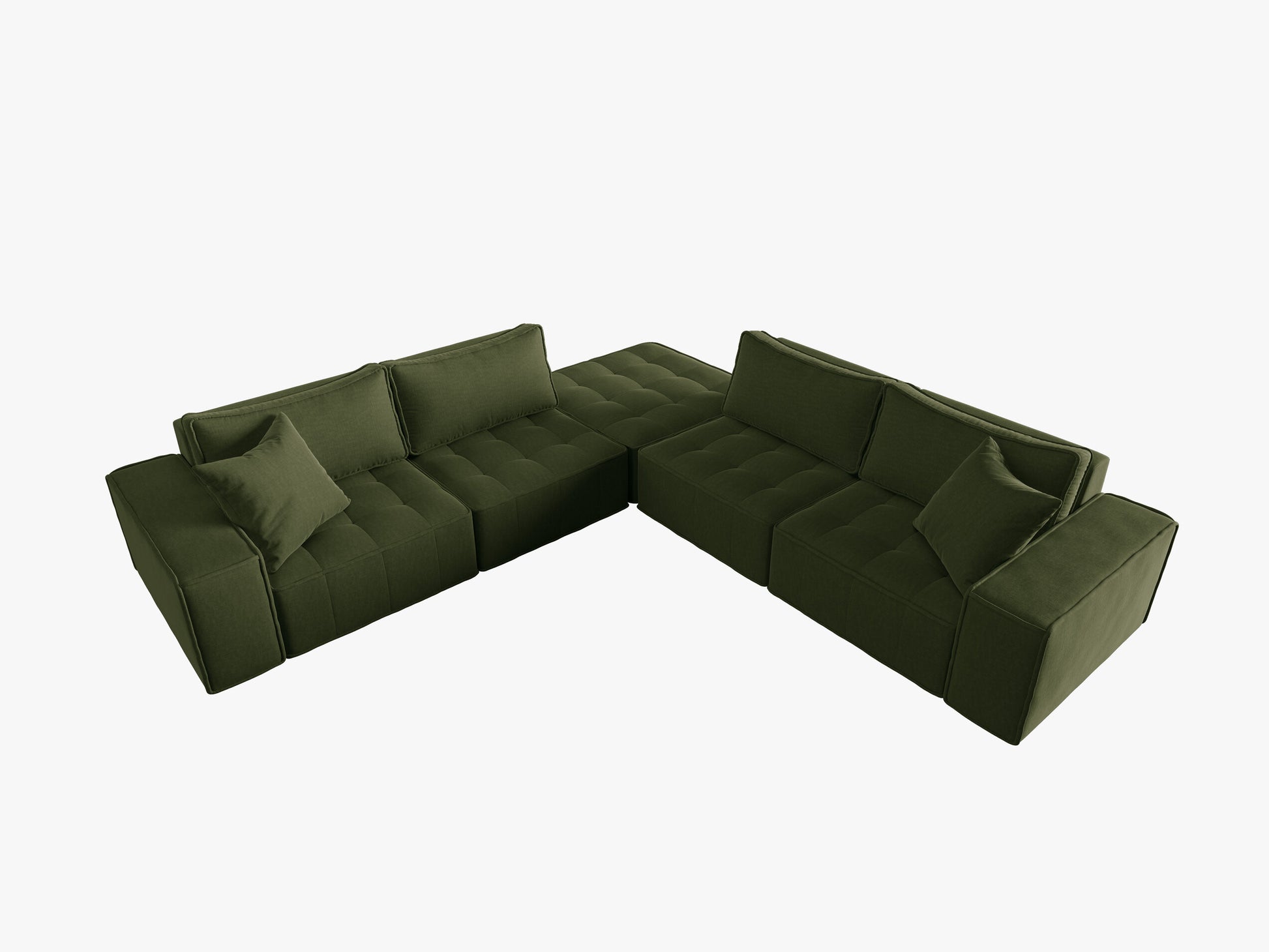 Mike Structured fabric (Bofores) / Green 0