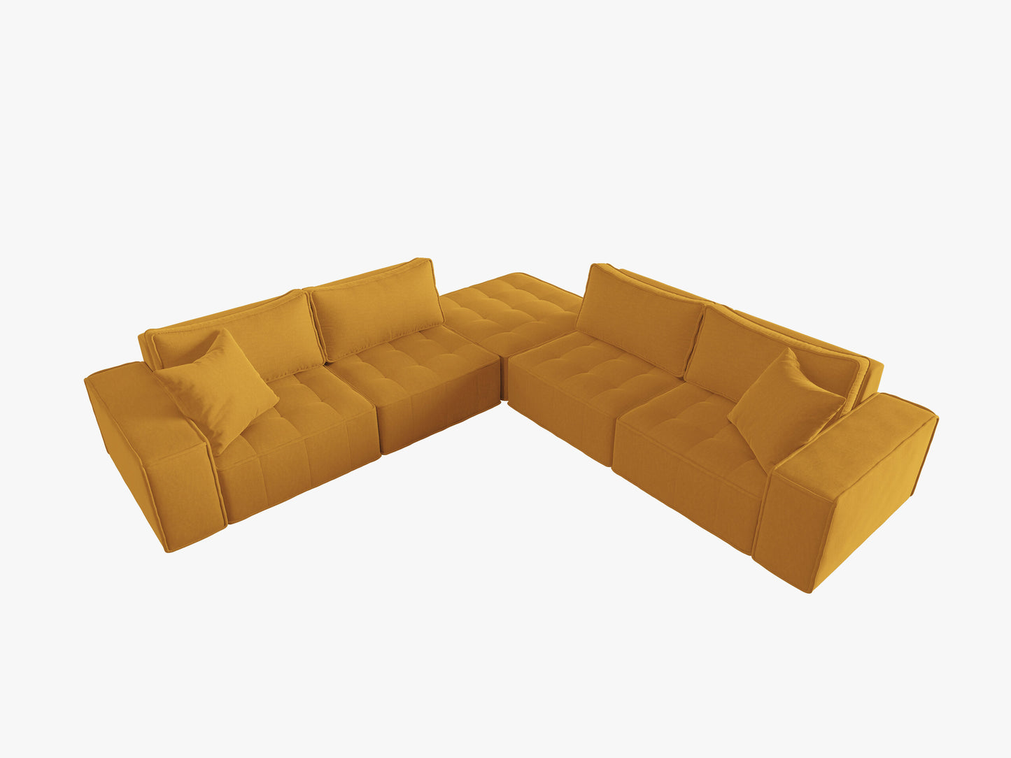 Mike Structured fabric (Bomosta) / Mustard 0