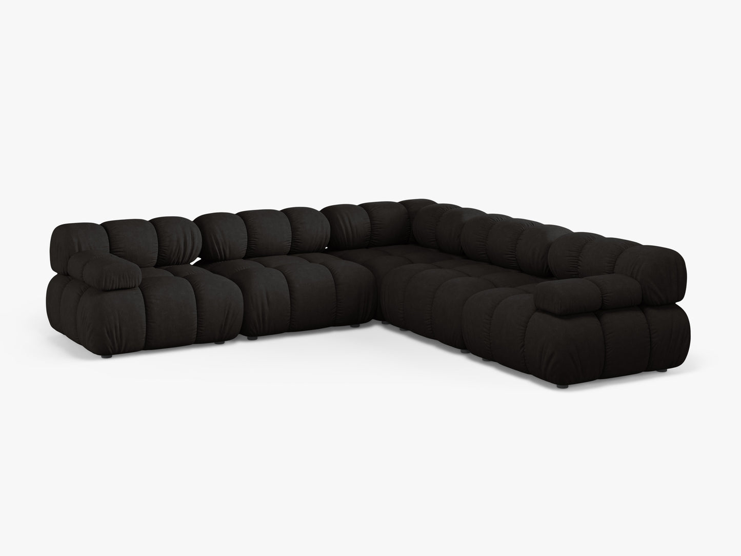 Bellis Structured fabric (Lib22) / Black 0