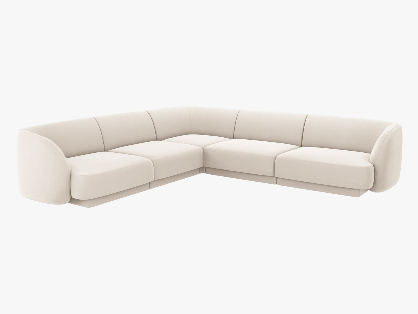 Miley Velvet (Blu22) / Light beige 0