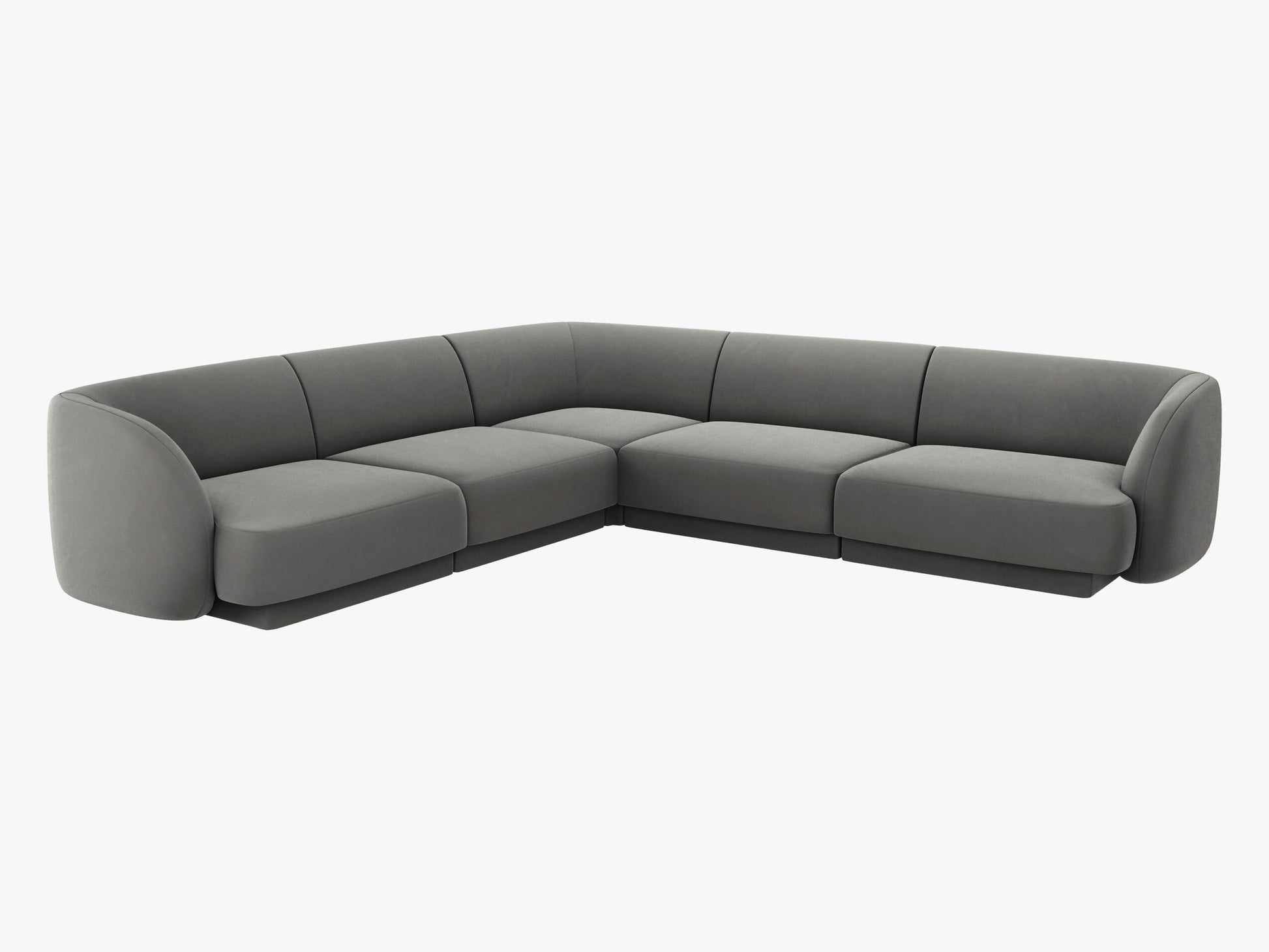 Miley Velvet (Blu13) / Light grey 0