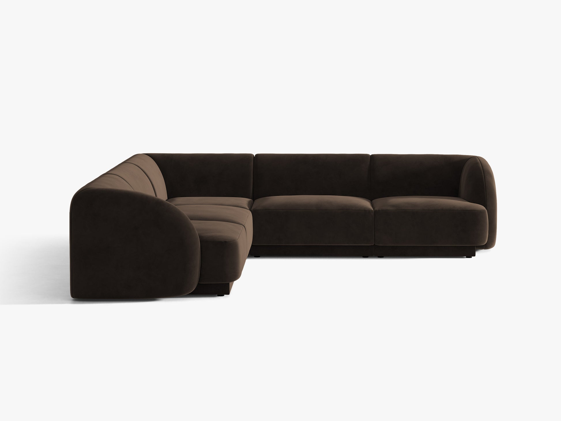Miley Velvet (Blu48) / Dark brown 0
