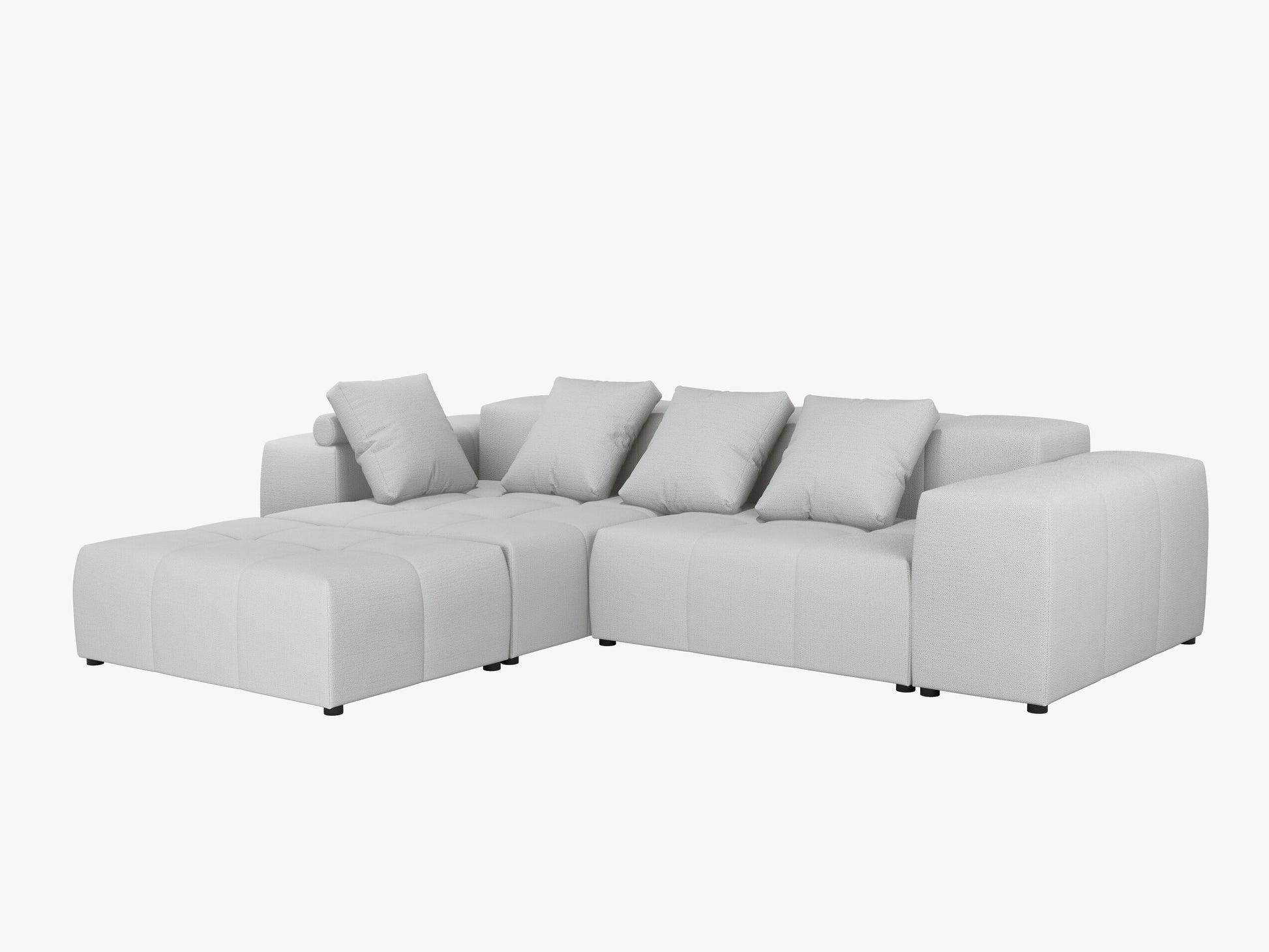 Margo Structured fabric (Bablgr) / Light grey 0