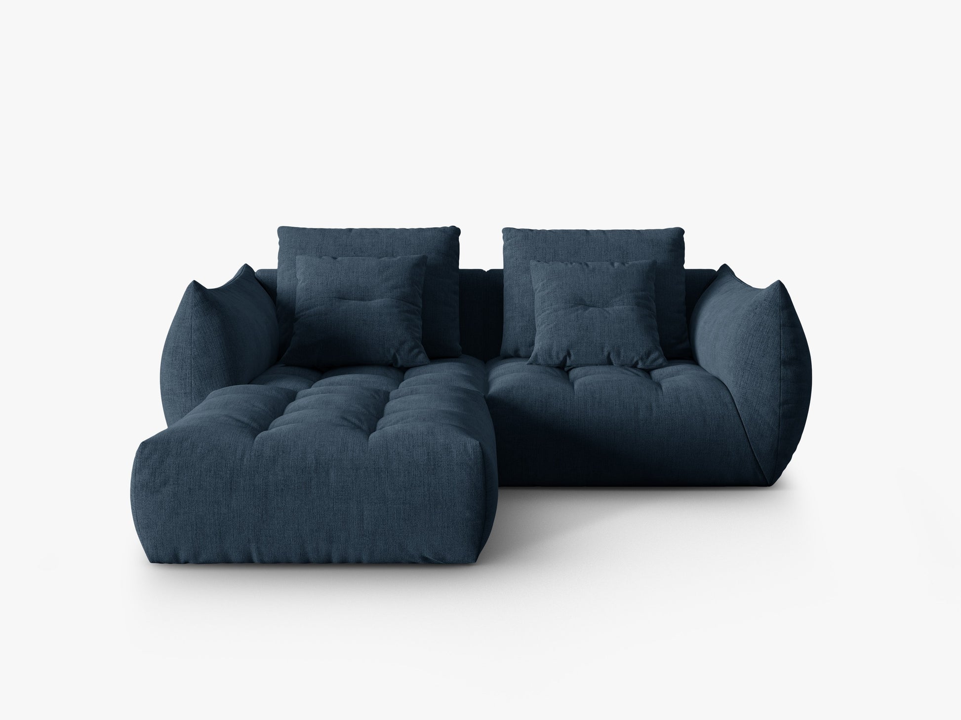 Bloom Structured fabric (Win77) / Navy blue 0
