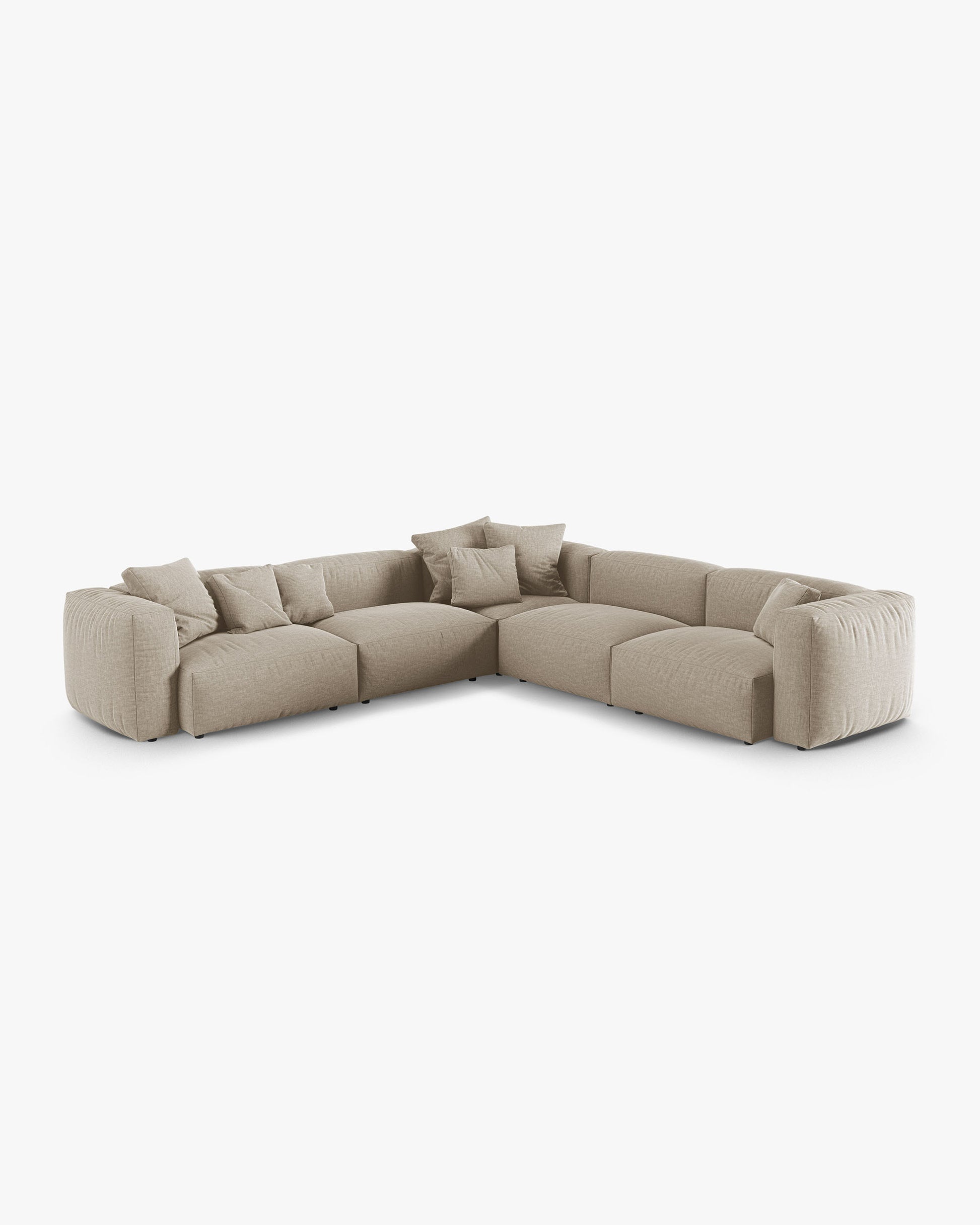 Martina Structured fabric (Botoffee) / Light beige 0