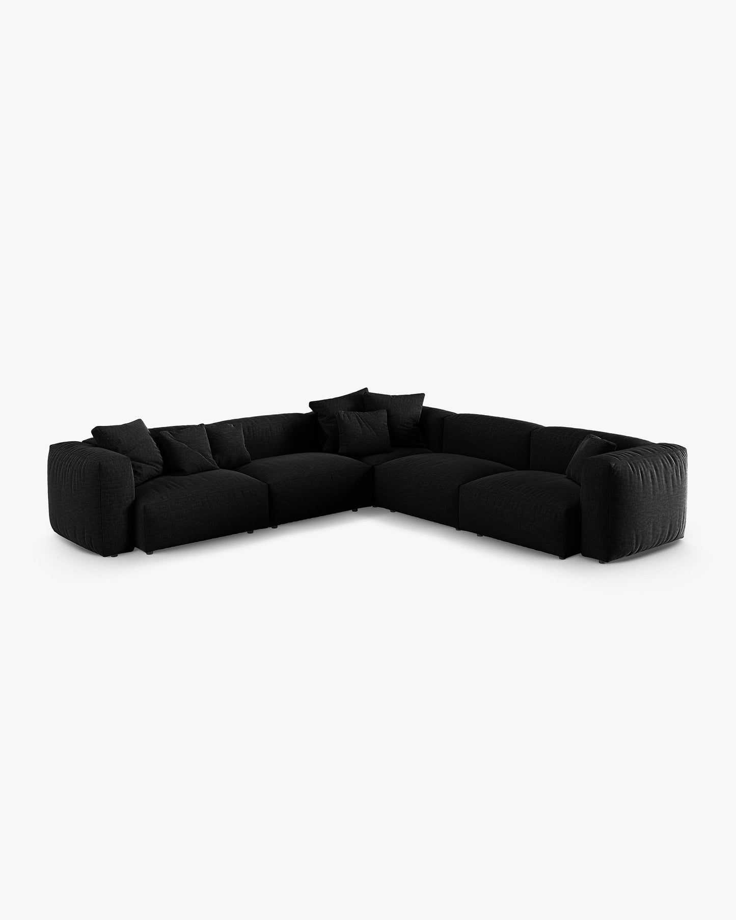 Martina Structured fabric (Boblack) / Black 0