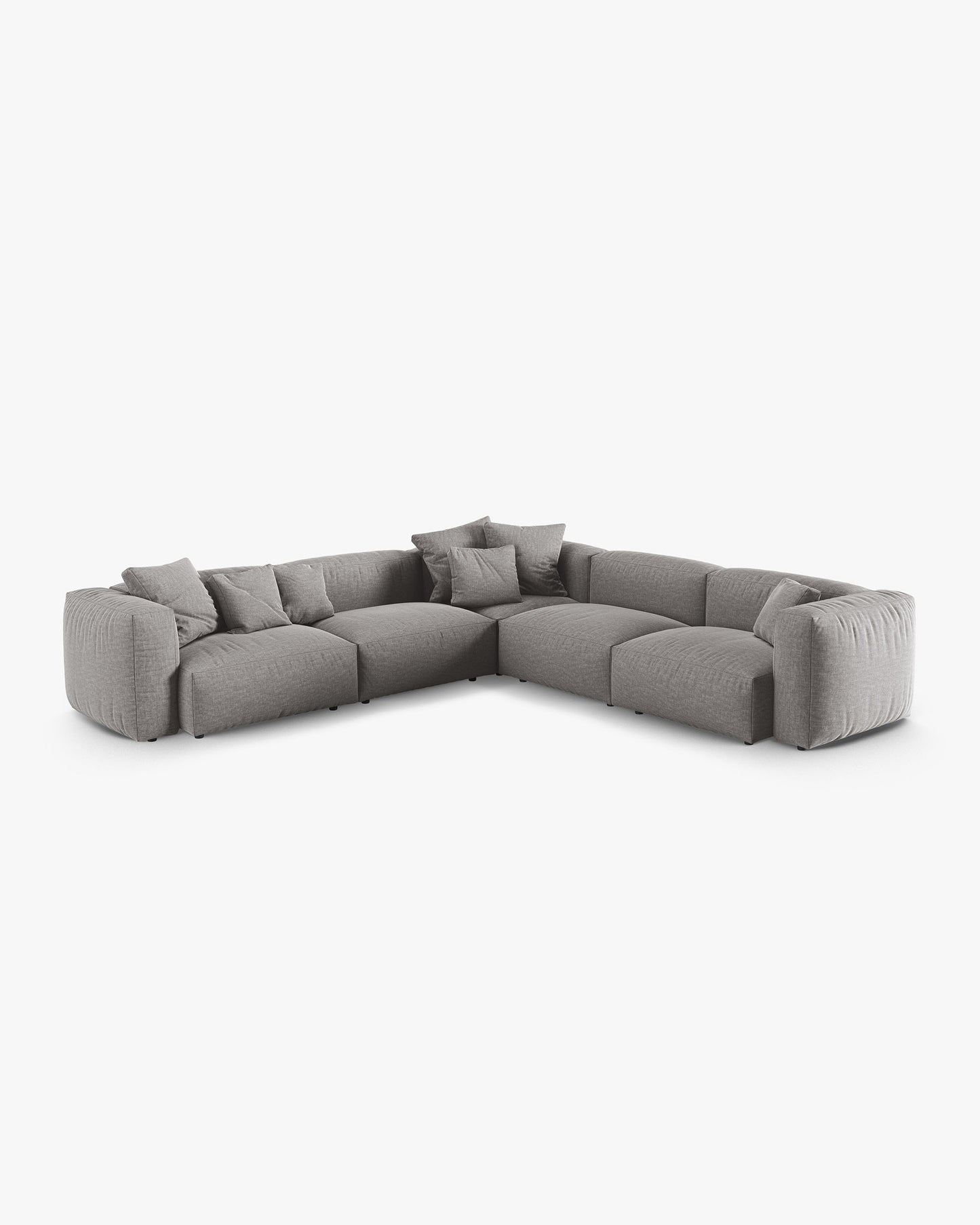Martina Structured fabric (Boligre) / Light grey 0