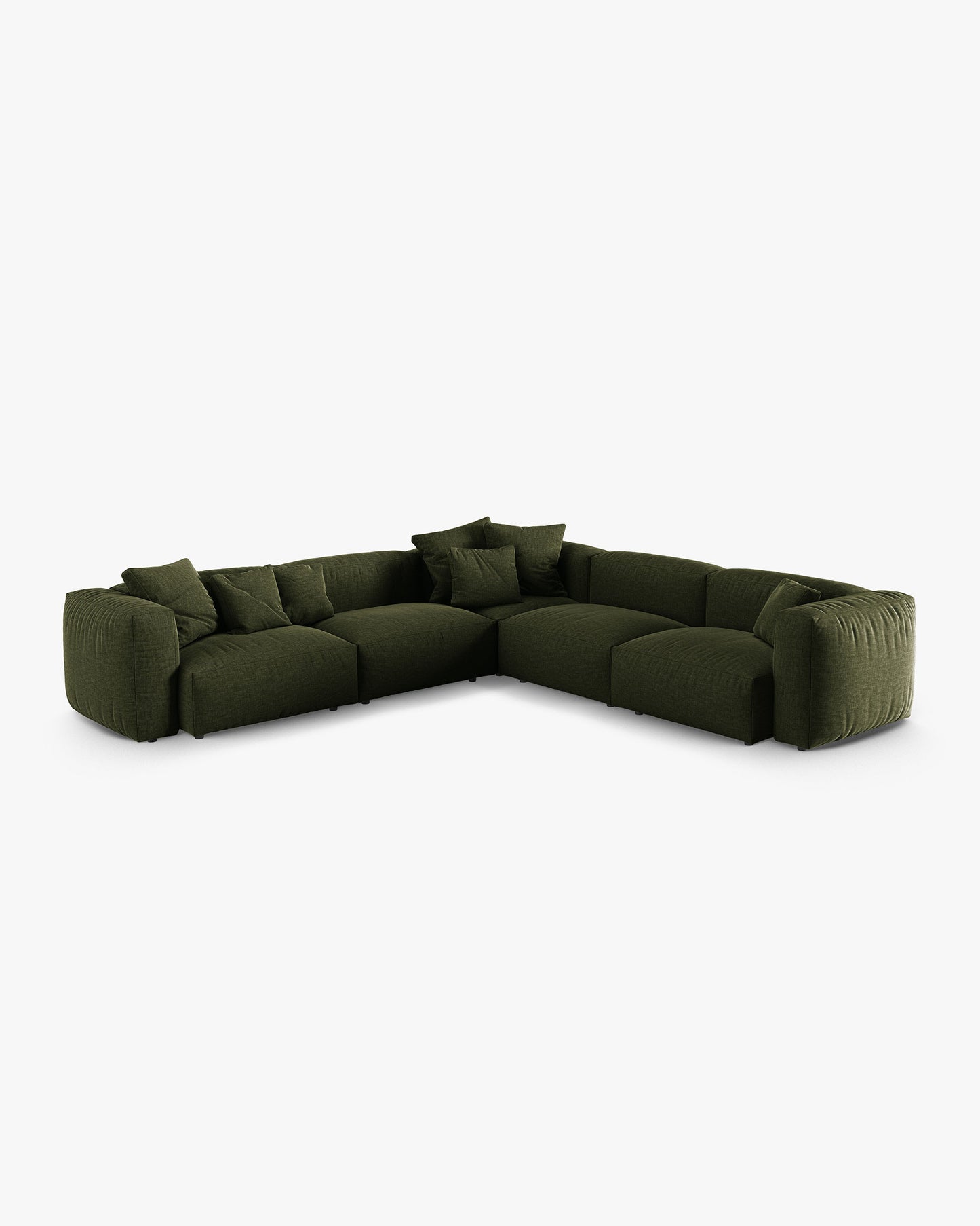 Martina Structured fabric (Bofores) / Green 0