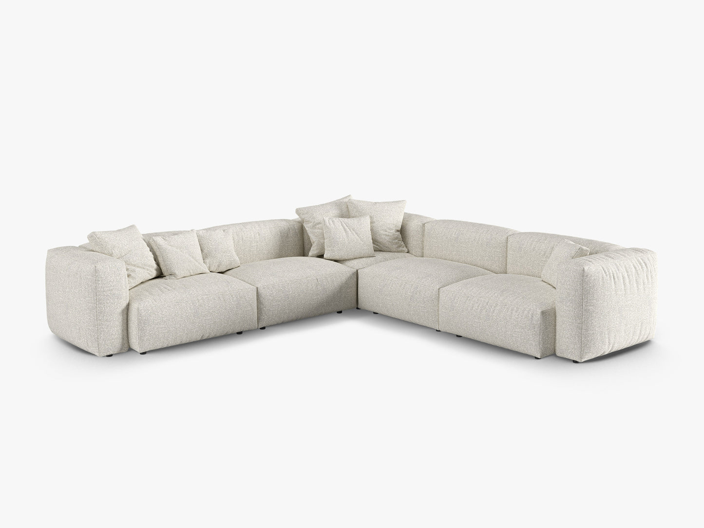 Martina Boucle (Monpea) / Grey beige melange 0