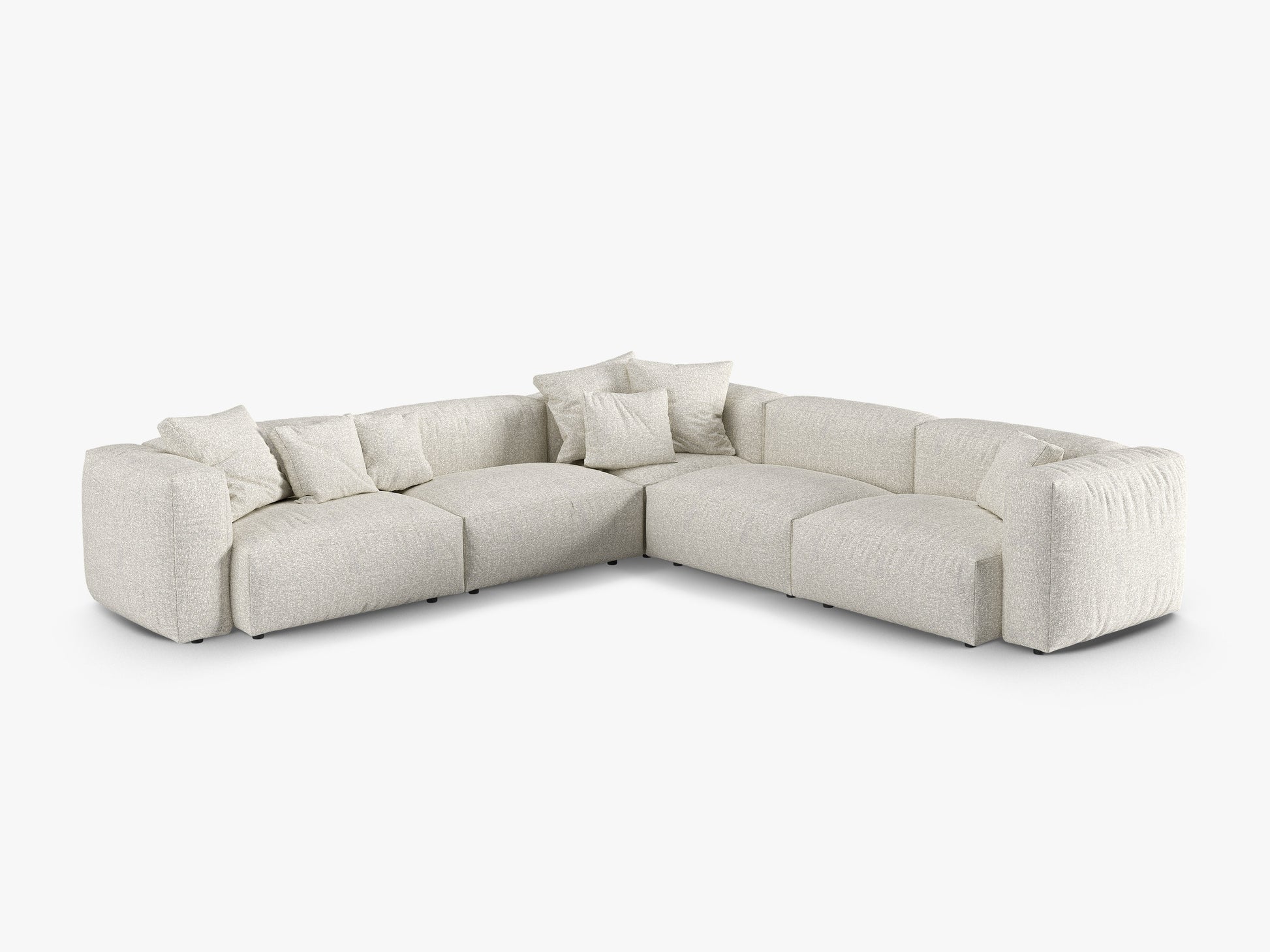 Martina Boucle (Monpea) / Grey beige melange 0
