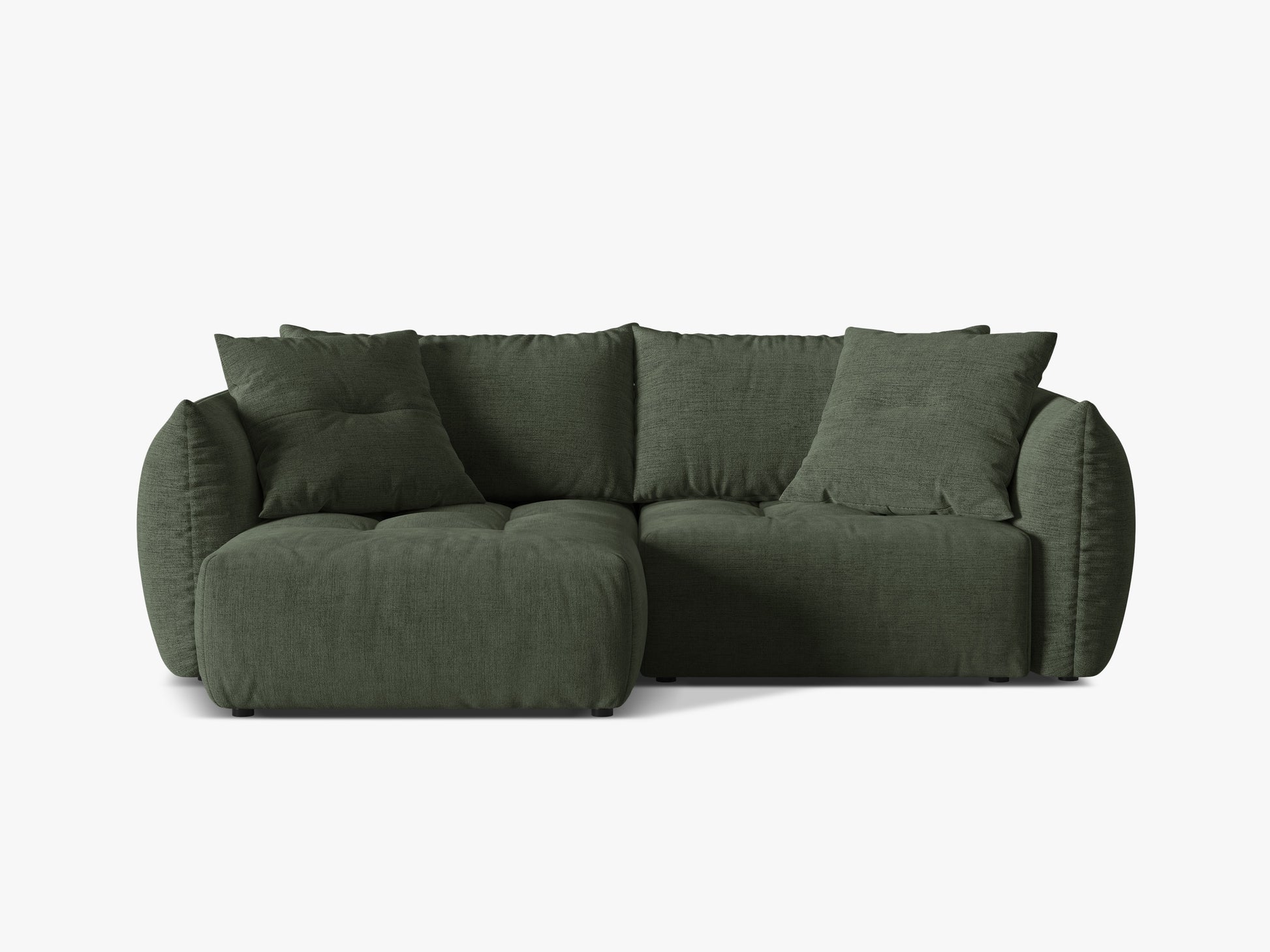 Bloom Structured fabric (Win75) / Moss green 0