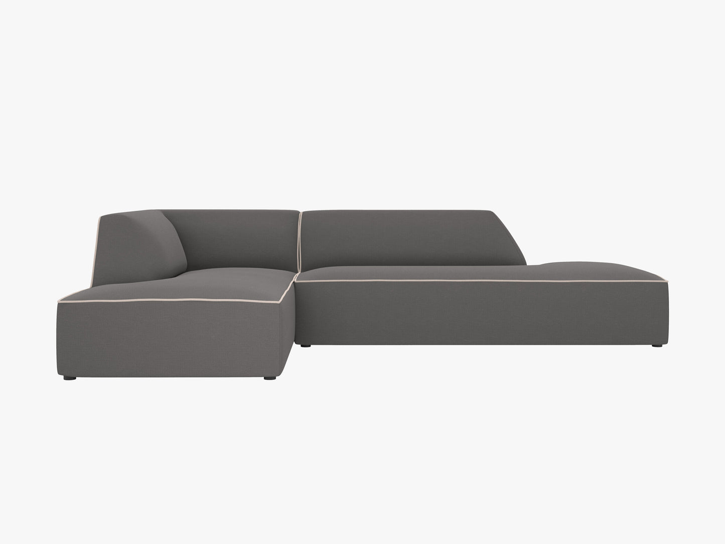 Ruby Structured fabric (Mol85) / Structured fabric (Mol04) / Grey / Grey beige melange 0