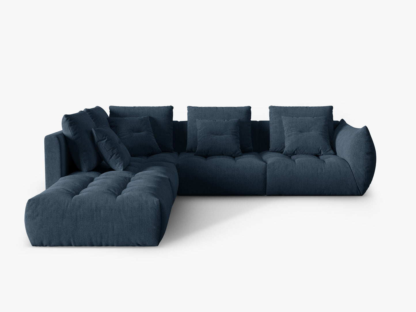 Bloom Structured fabric (Win77) / Navy blue 0