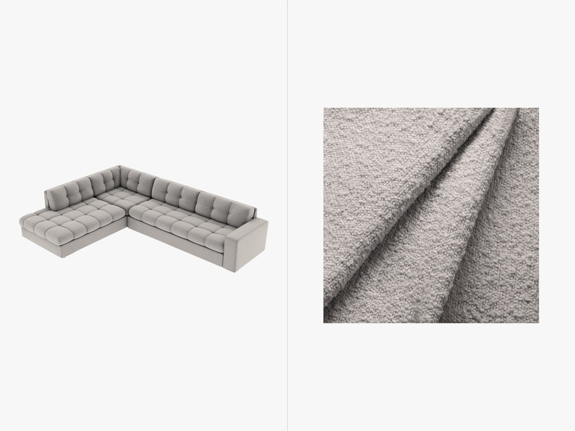 Justin Boucle (Bal2085) / Light grey 0