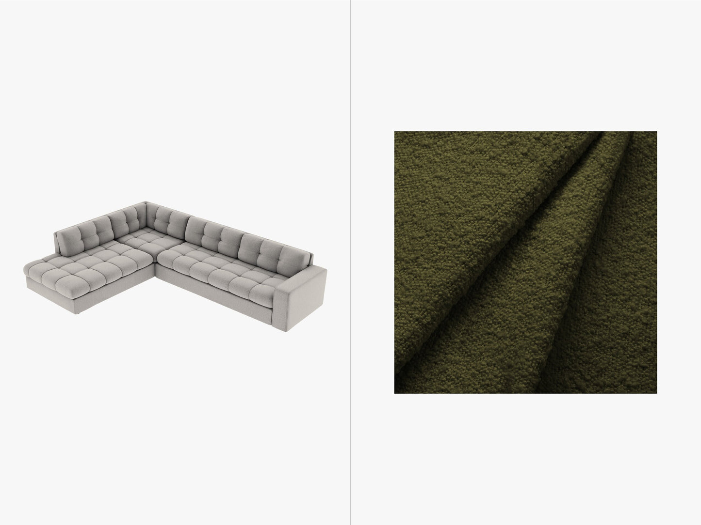 Justin Boucle (Bal2090) / Dark olive green 0
