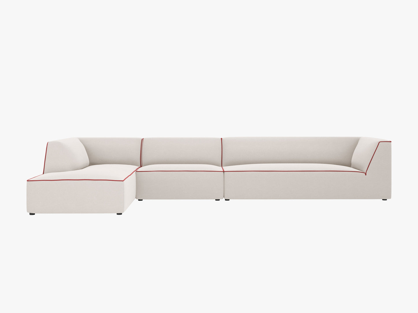 Ruby Structured fabric (Mol04) / Structured fabric (Mol55) / Grey beige melange / Terracotta 0